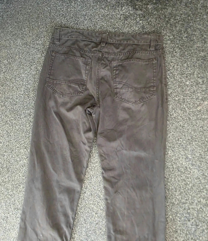 FatFace Men's Grey Slim Fit Jeans W32 Regular 100% Cotton