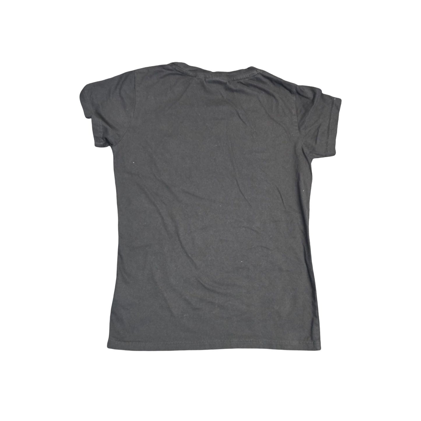 Fila T-shirt Black Size 8-10 Small Causal Short Sleeved