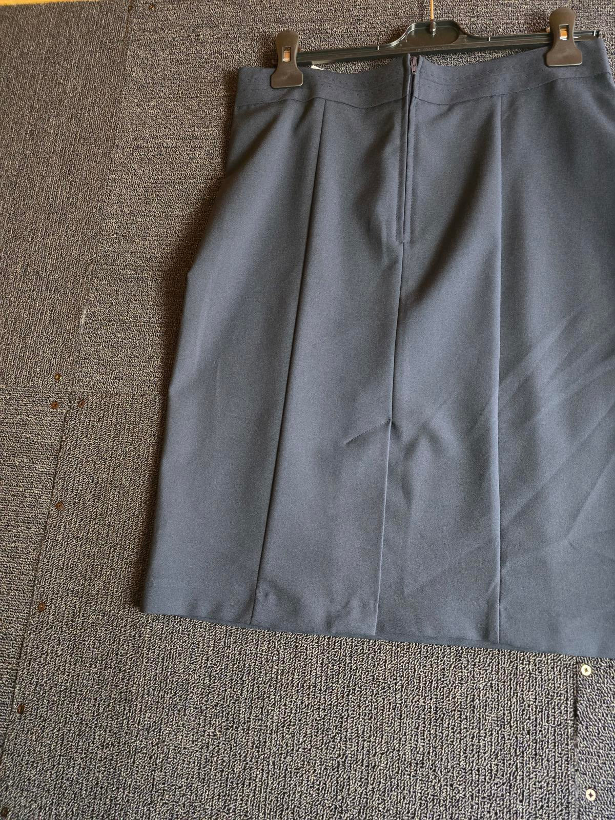 George Navy A-Line Knee Length Skirt Size 12 NWT