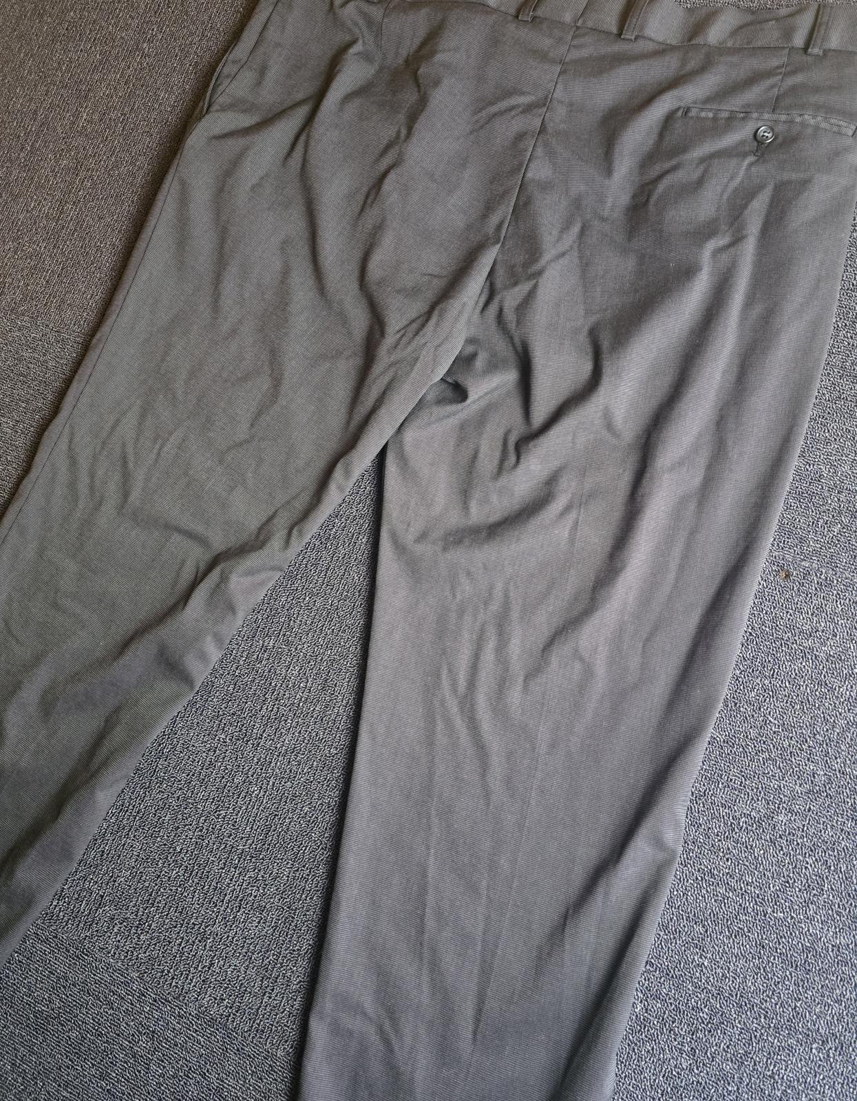 Brook Taverner Men’s Grey Formal Trousers Size 46R