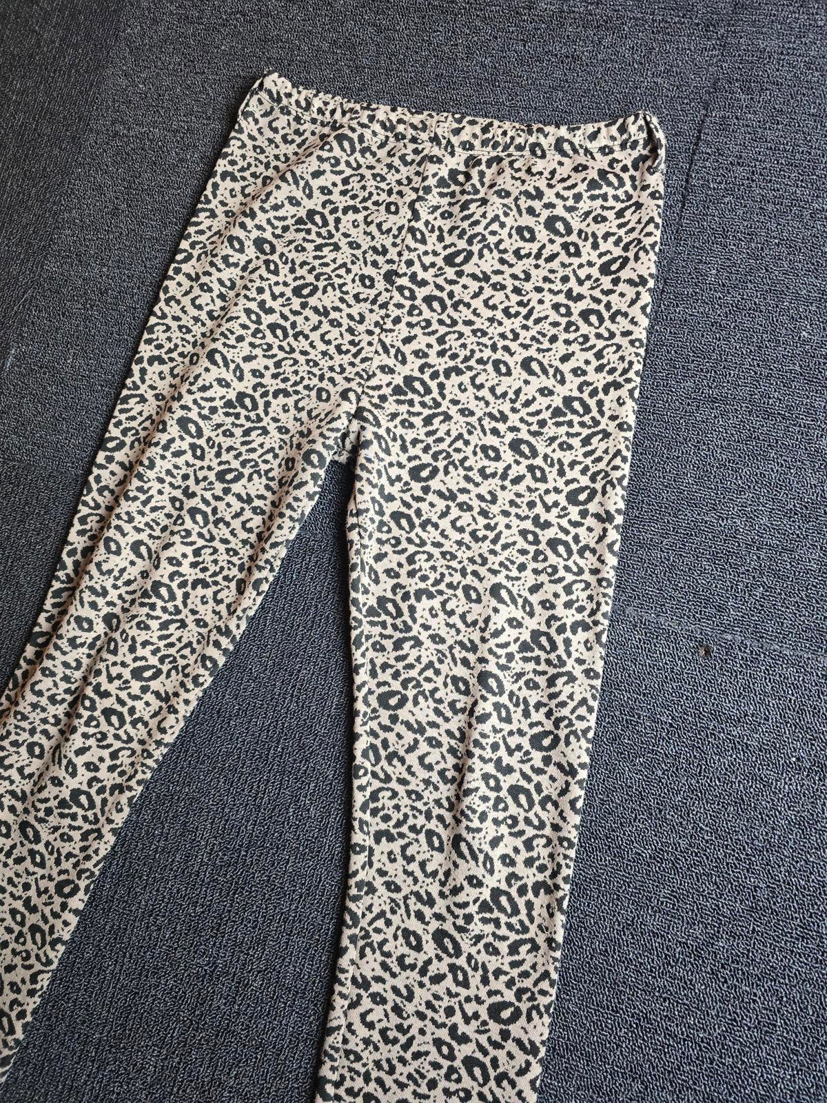 Matalan Girls leopard print leggings 12/13years