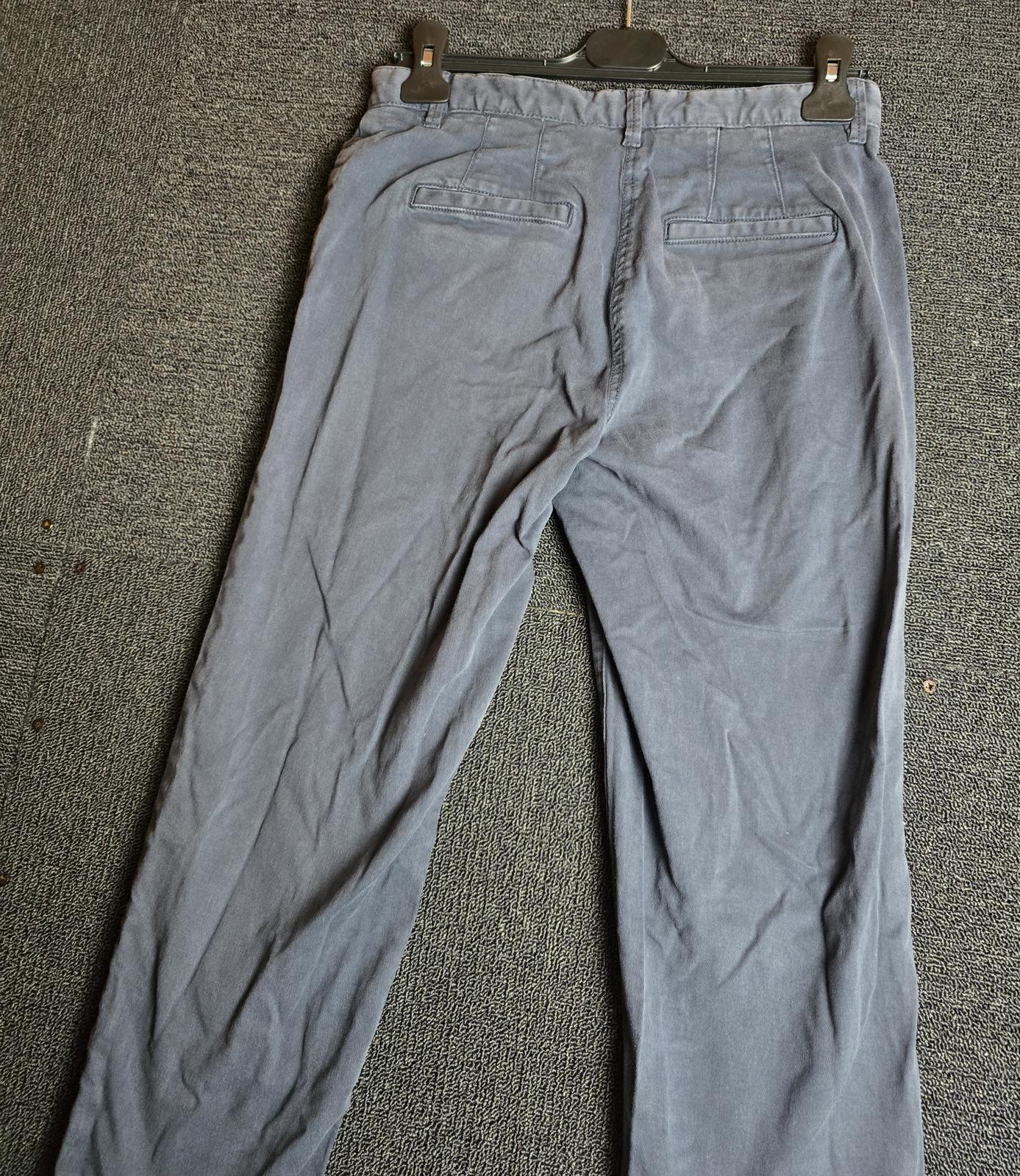 Crew Clothing Navy Slim Leg Chinos Size 10 High Waist