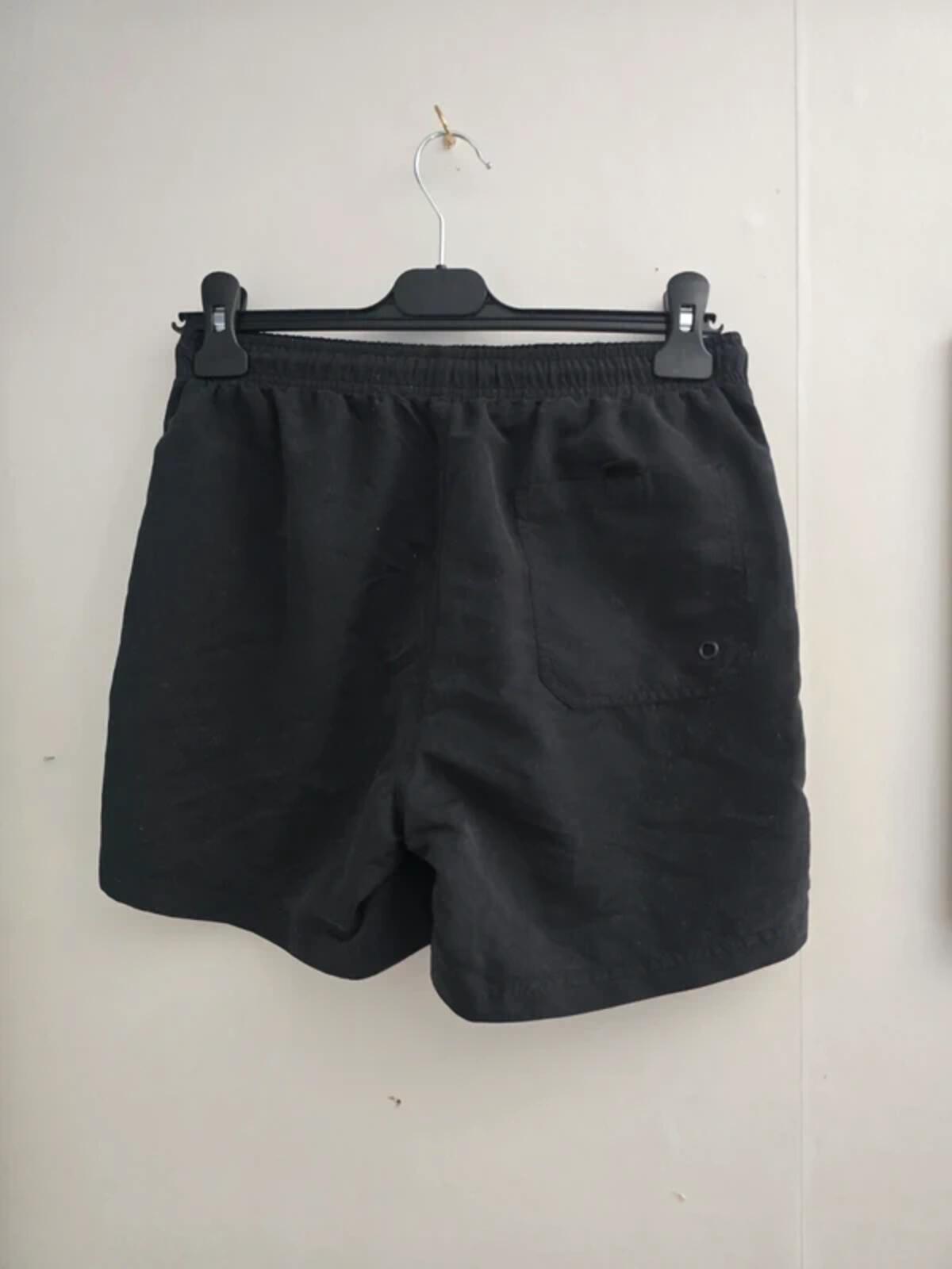 Men's Classic Black Swimming Trunks Size Extra Small (XS) / Teen Boys