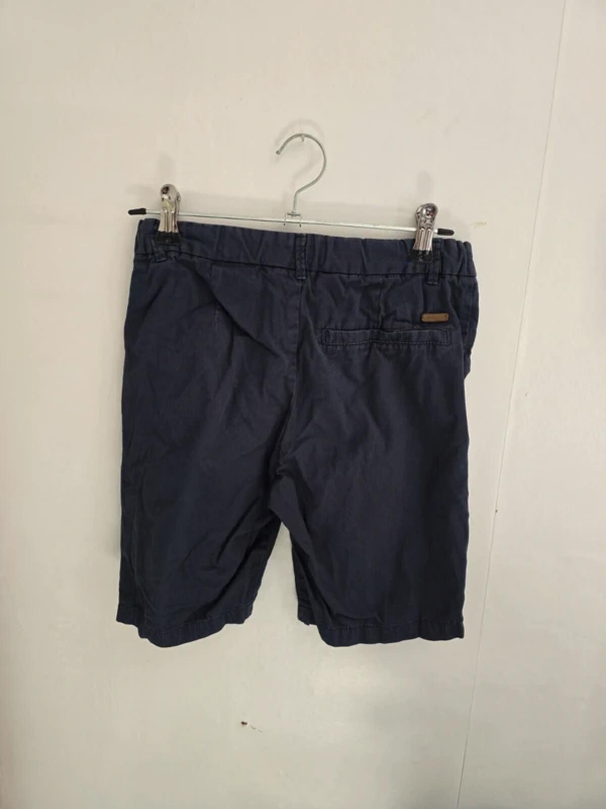 H&M Boys Navy Shorts - Size 9-10 Years (Smaller Fit / Suited for Age 8)