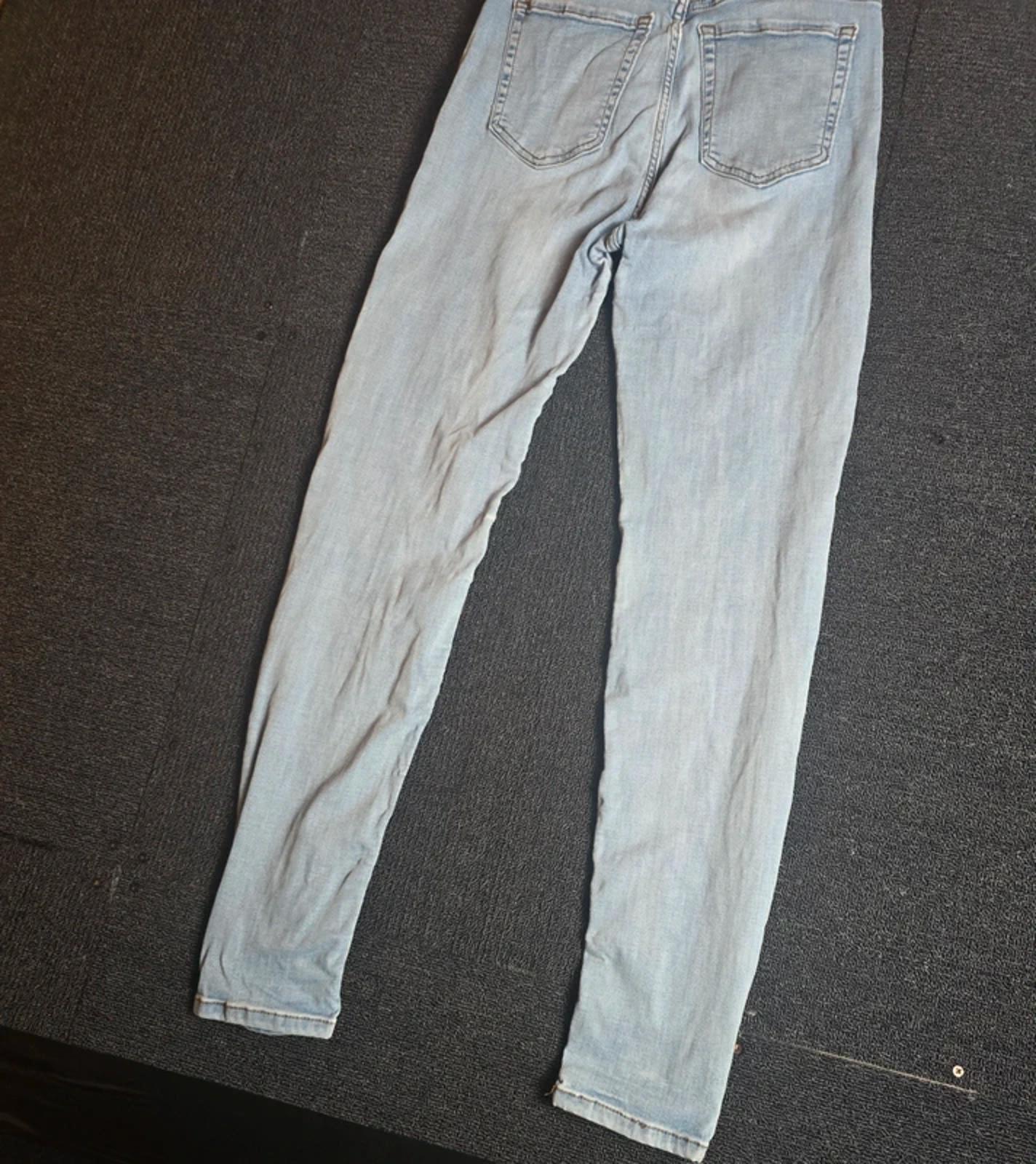 Per Una Skinny Jeans Light Blue Size 8 High Waist Everyday Denim