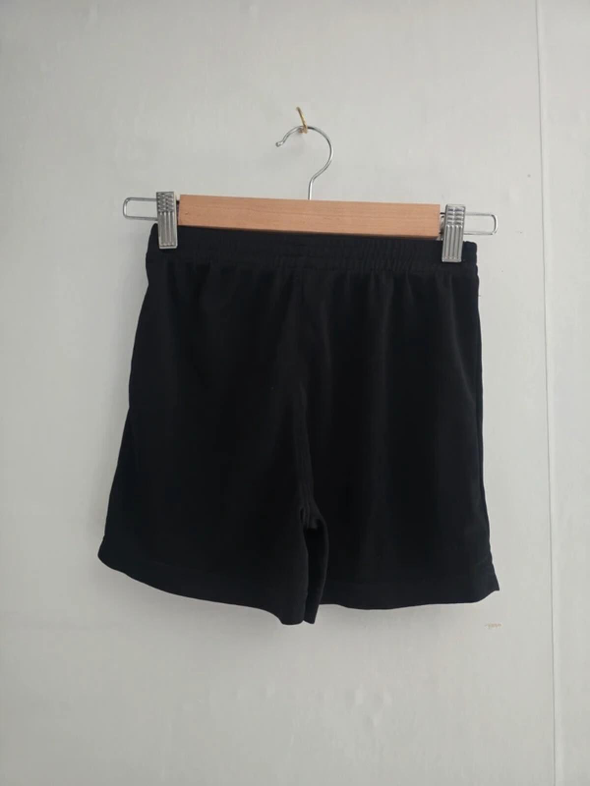 George Boys Black PE School Shorts Age 6-7 Years