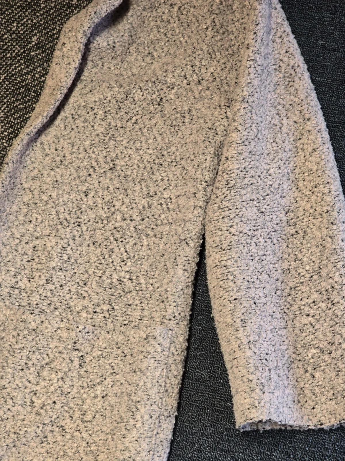 George Light Pink Knitted Overcoat Size 14 โ Open Front Smart Causal