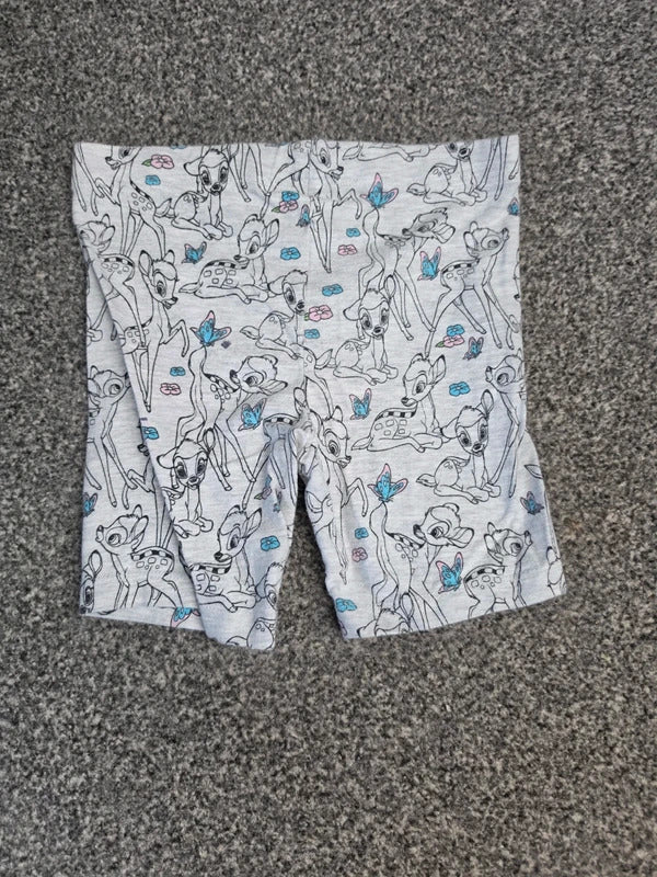 Primark Disney Girls Grey Marl Bambi & Butterfly Print Cycling Shorts Age 5-6 Years
Primark Disney Girls Grey Marl Bambi & Butterfly Print Cycling Shorts Age 5-6 Years