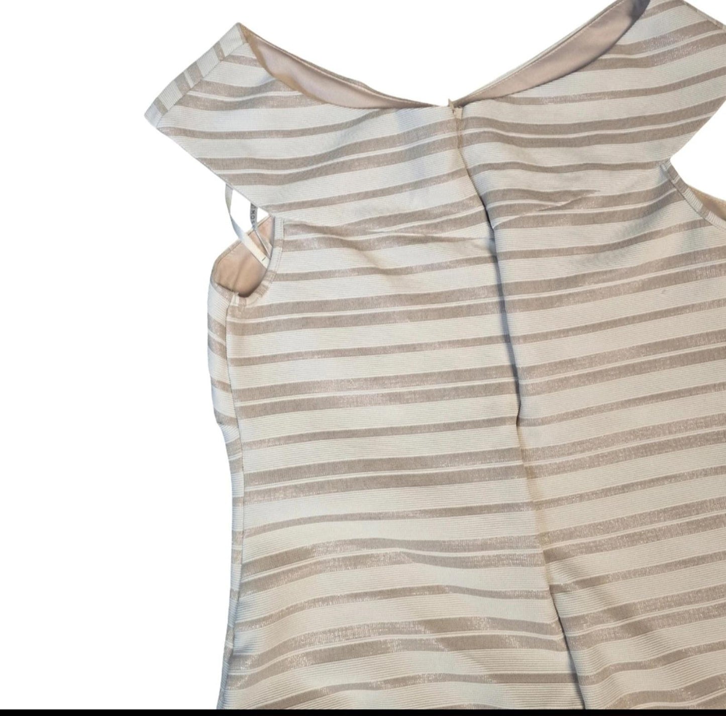 Primark White & Rose Bodycon Mini Dress size 18