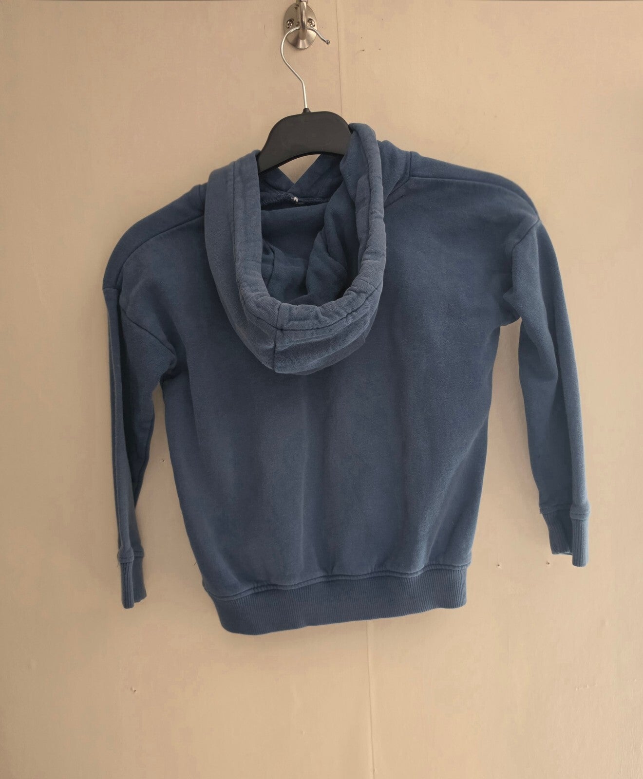 Next Boys Light Blue Dinosaur Front Pocket Pullover Hoodie Age 5-6 Years