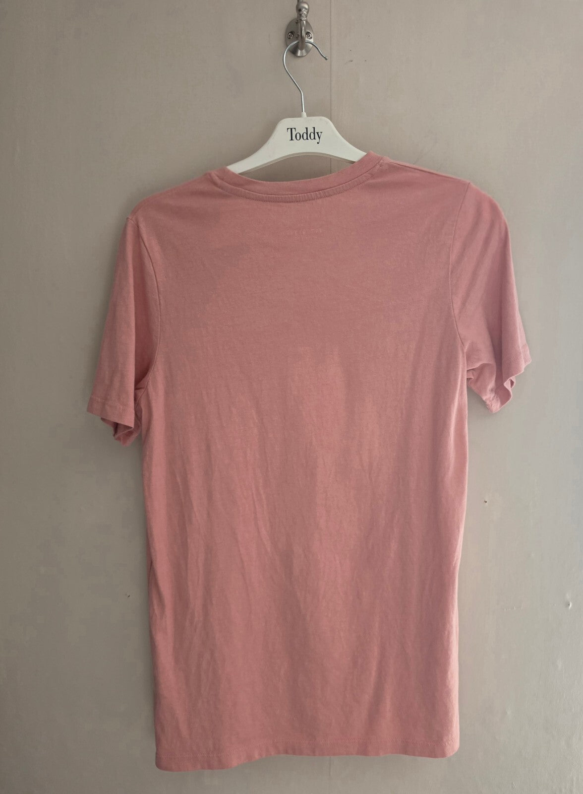 Jack & Jones Boys Pink Cotton T-Shirt Age 16 Years Short Sleeve Logo Graphic Tee