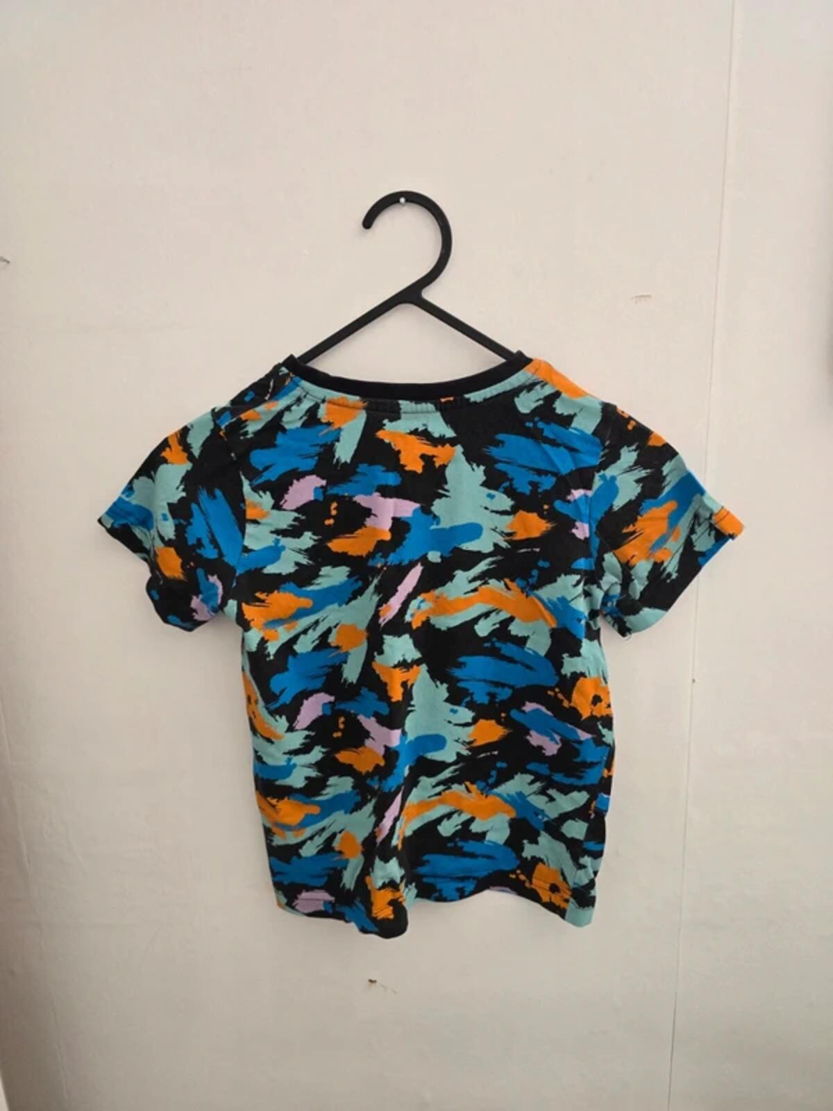 Matalan Boys Multicoloured Striped Cotton T Shirt Age 8 Years