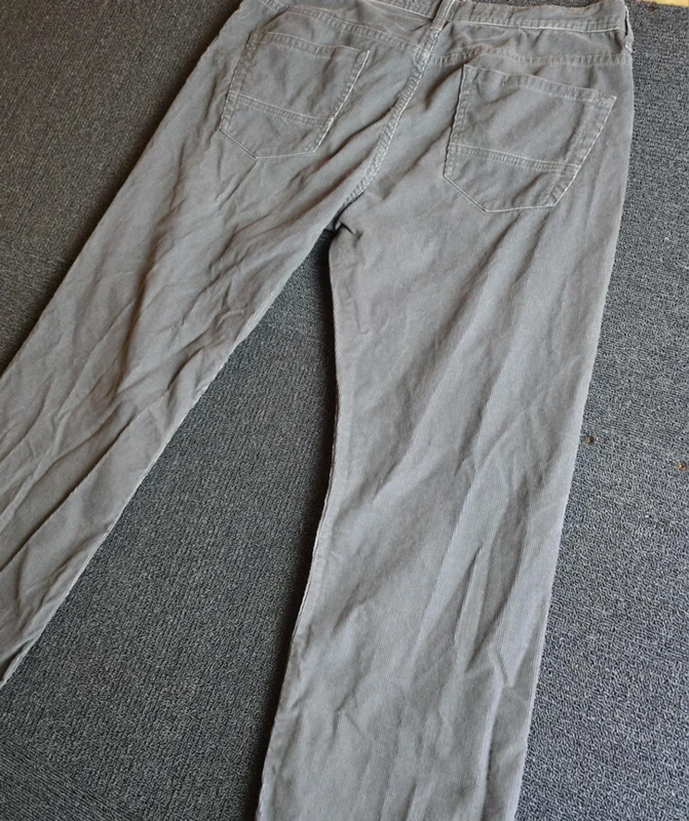 White Stuff Mens Cord Trousers Grey Size W36" Short Casual Wear