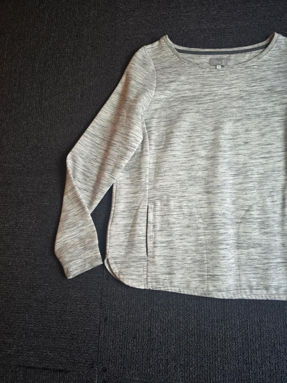 Mint Velvet Hygge Jumper Grey Size 12 Causal Comfy Everyday