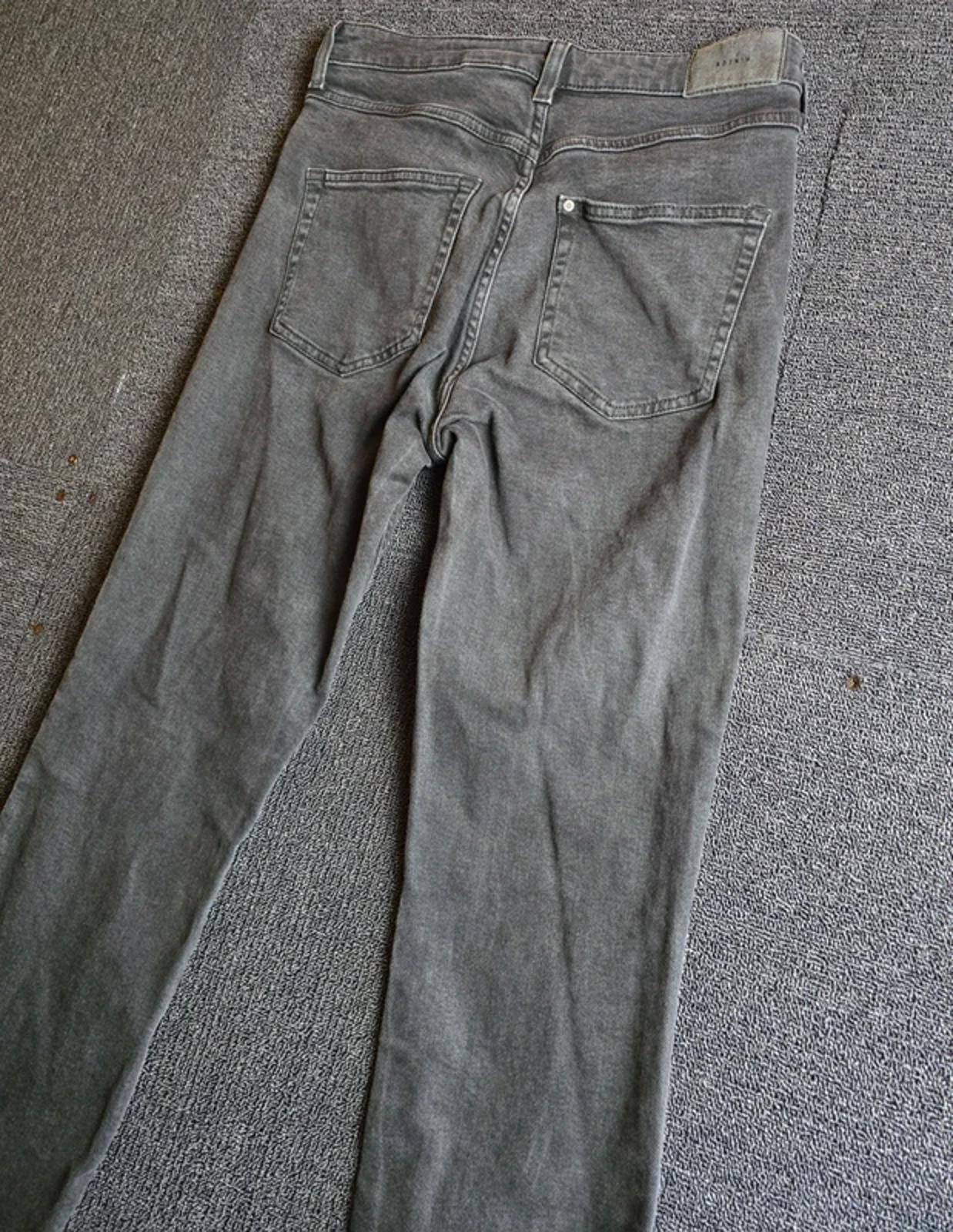 Black Jeans Size 12 Vintage Slim High Waist H&M