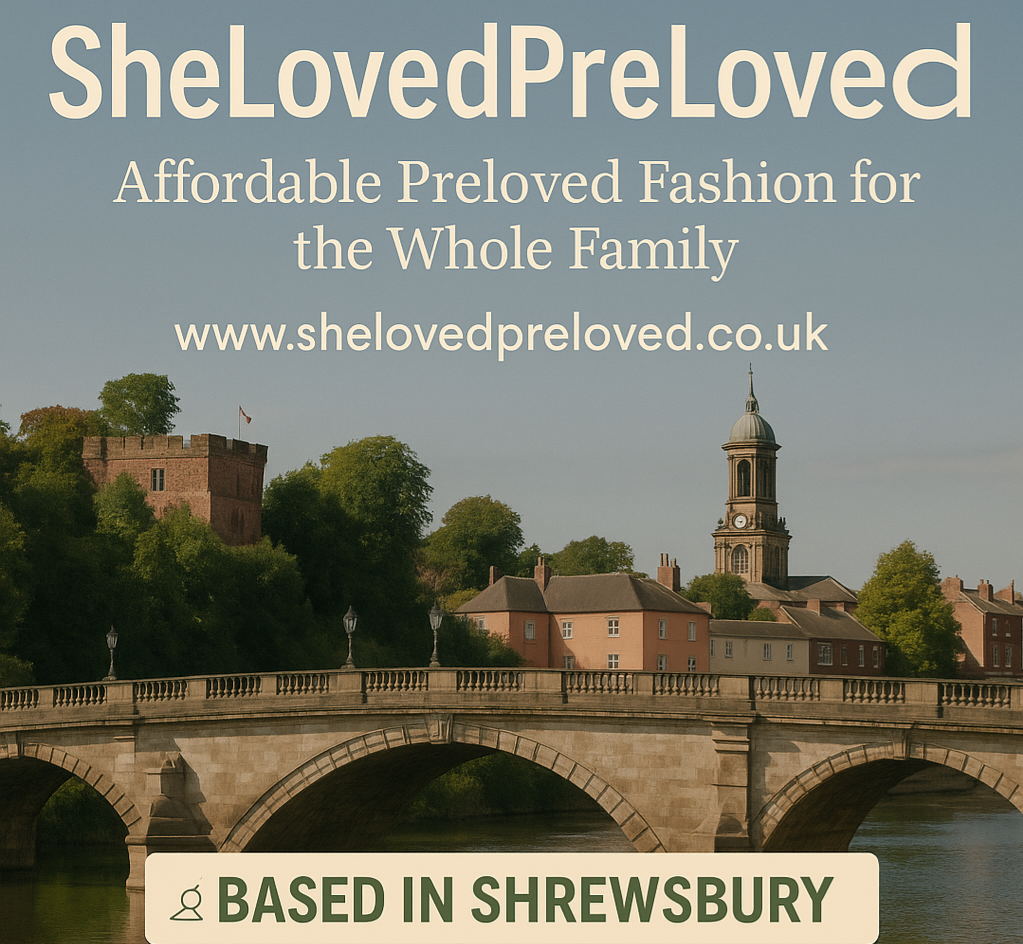 Preloved secondhand clothing shop in Shrewsbury Shropshire