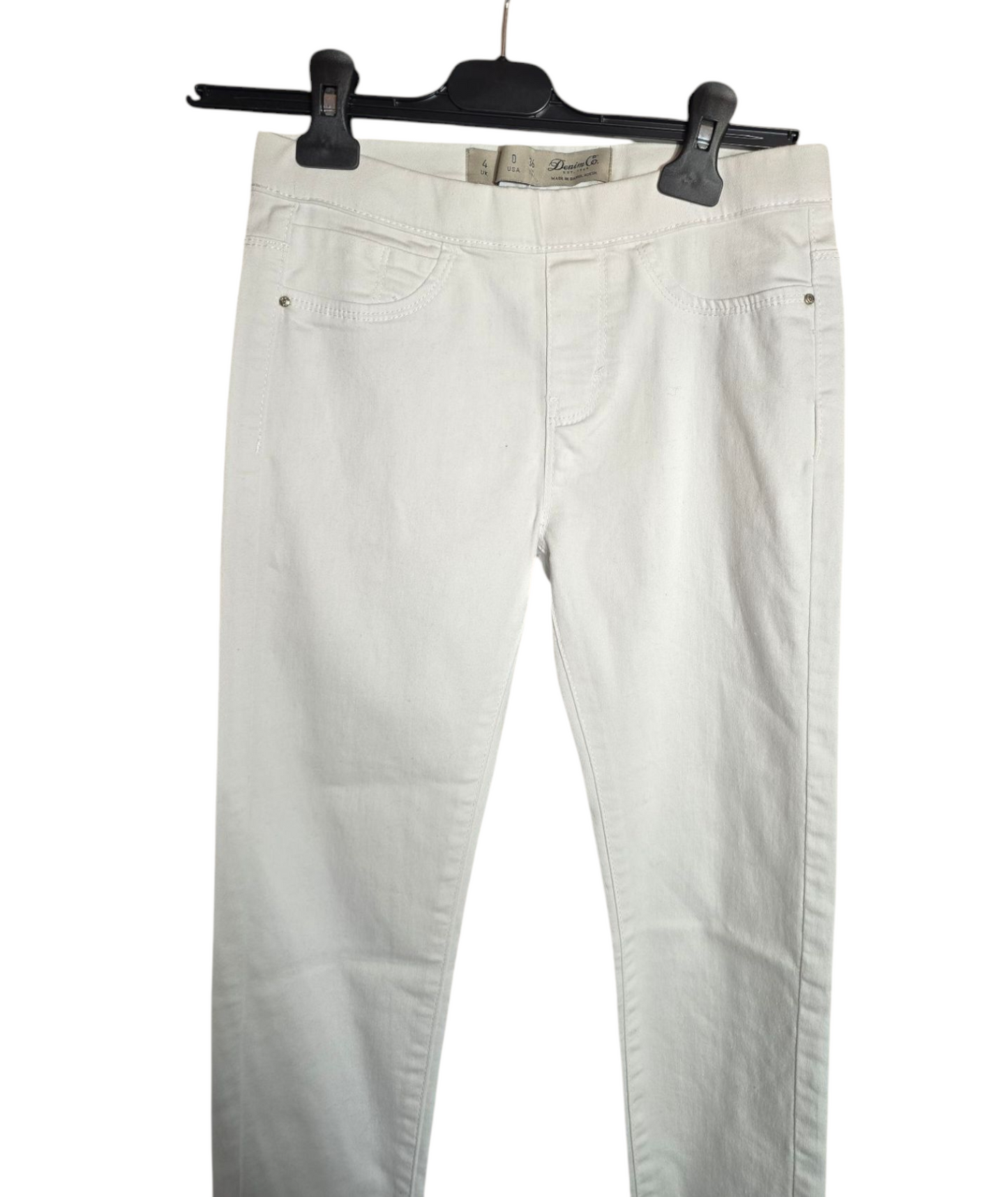 Primark white high waisted skinny jeggings size 4