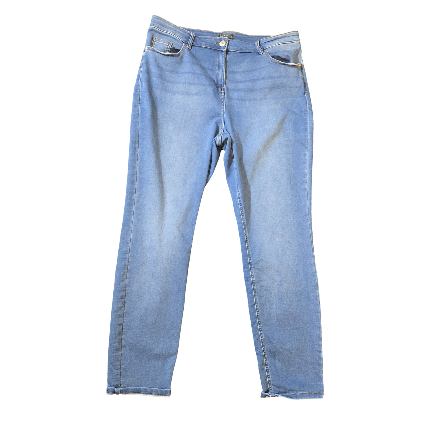 Matalan Curve Blue Skinny Jeans ā High Waist ā Size 20