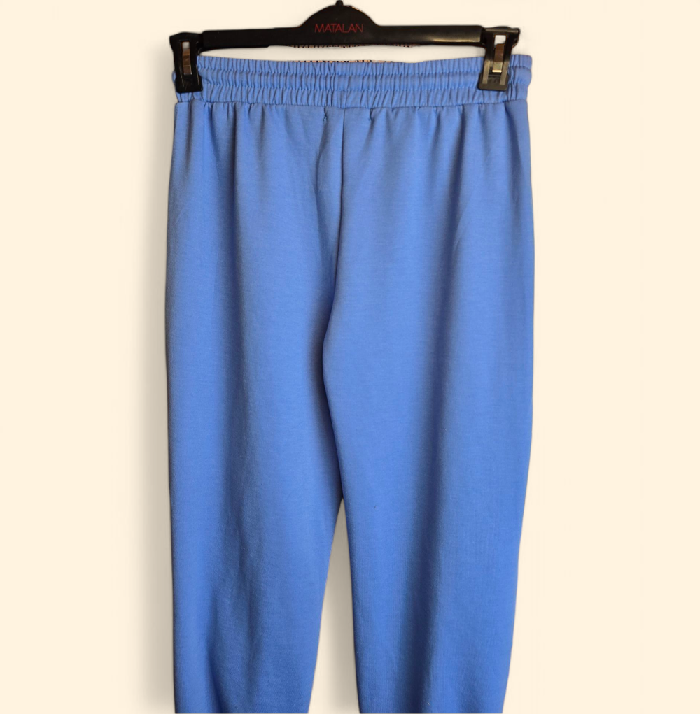 Primark girls blue jogging bottoms with baggy knee design age 12-13years