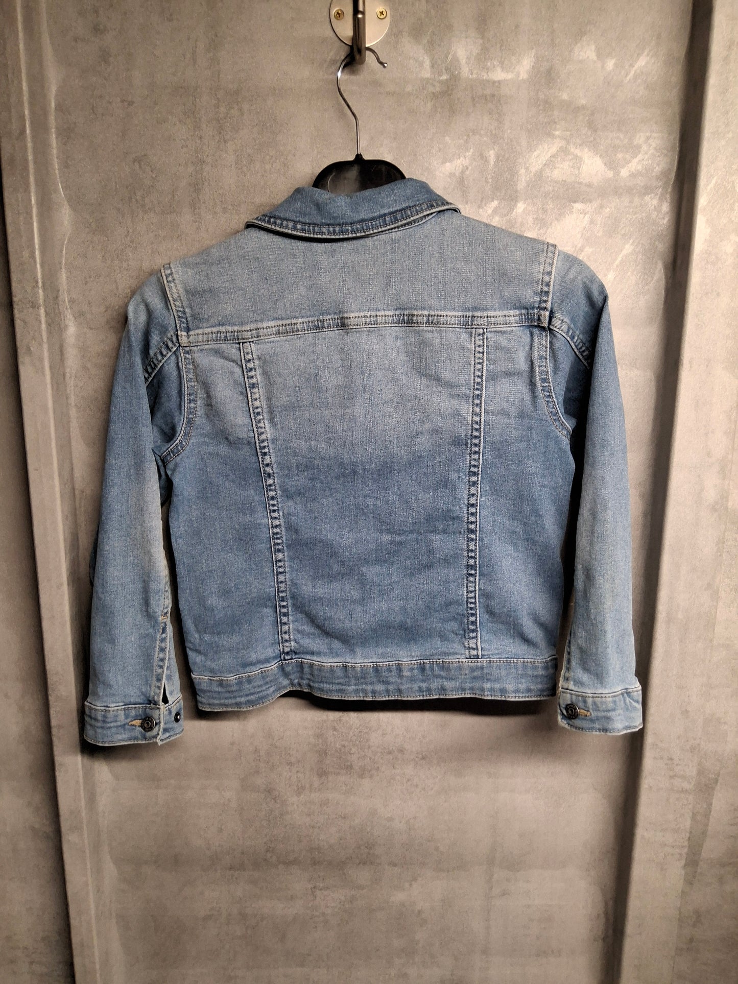 Name It Girls’ Light Blue Denim Jacket – Age 7 – Classic Button-Up Layer