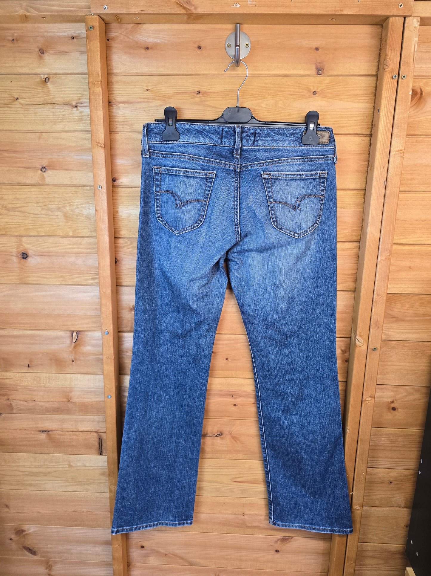 Lee Cooper Blue Flared Jeans | Size 10 | Low Rise | Classic Fit
