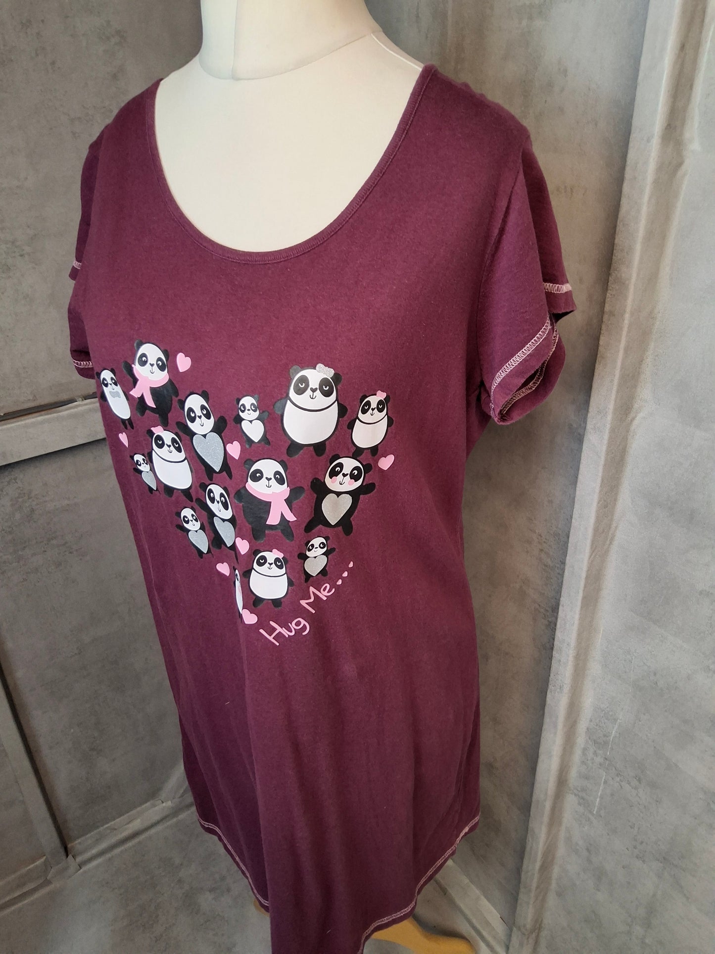 BHS Purple Polar Bear Nightie – Size 12/14 – For Max Chill & Zero Effort 🐻❄️💤
