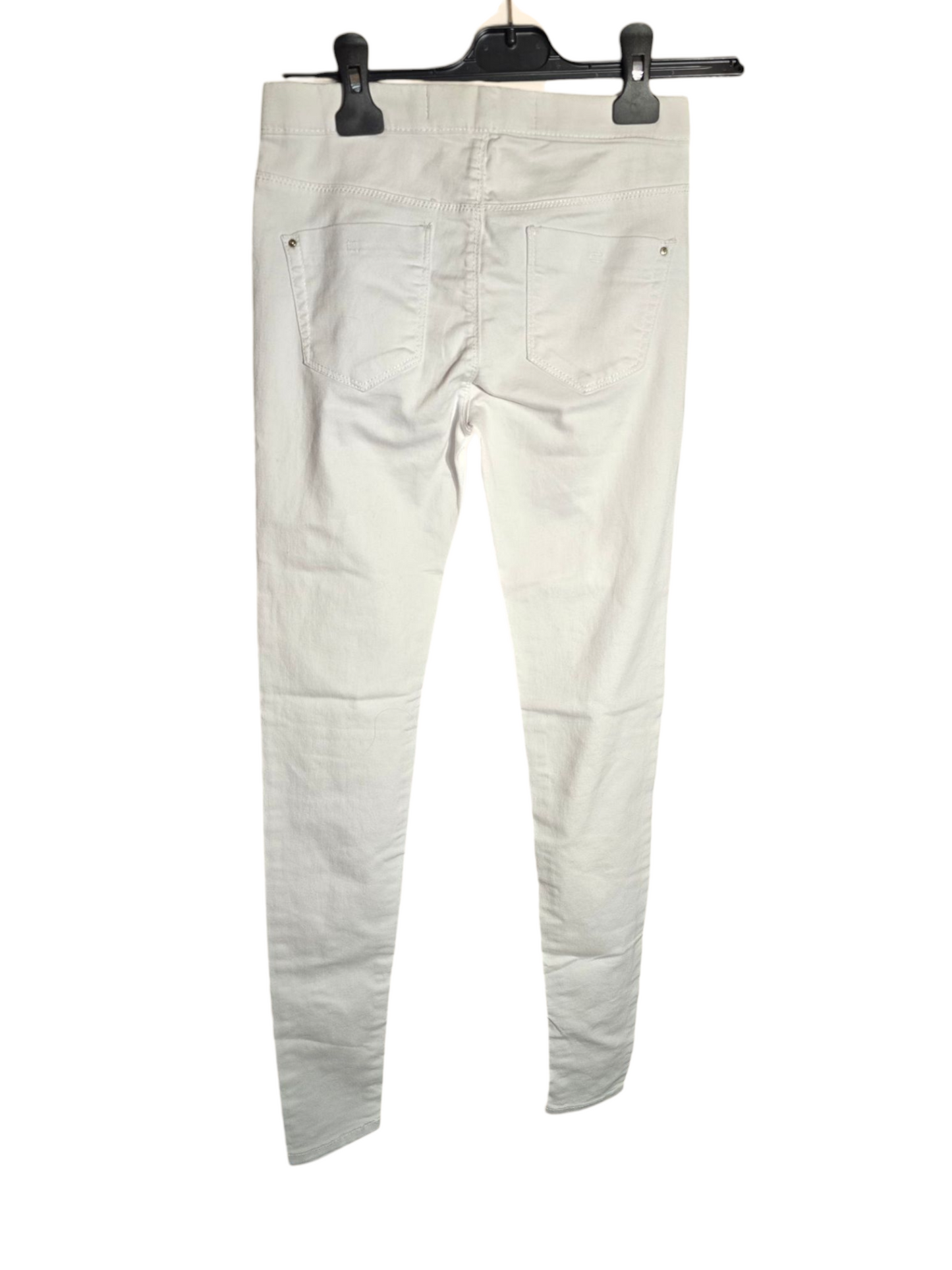 Primark white high waisted skinny jeggings size 4