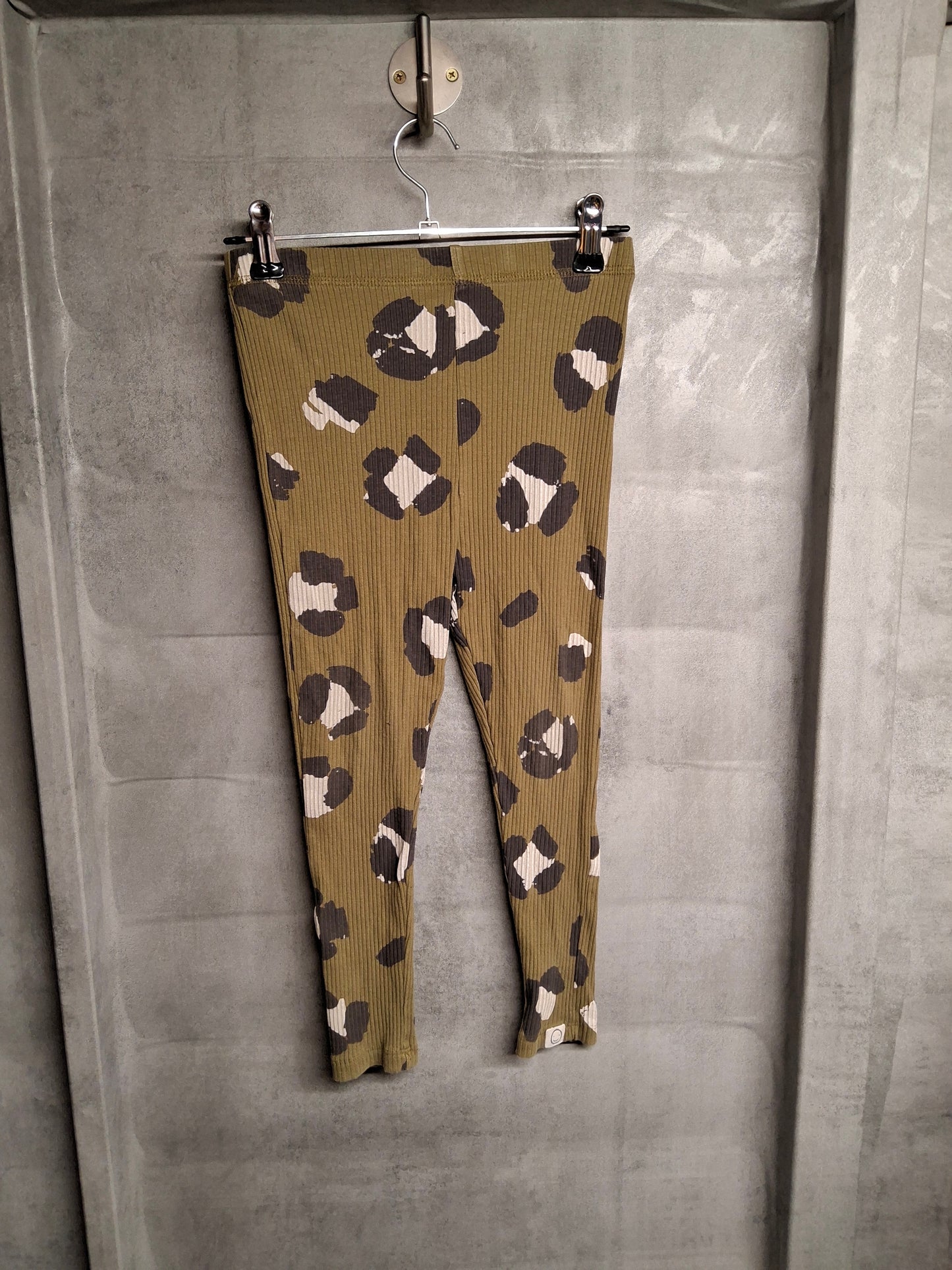 George Girls Green Animal Print Leggings – Age 4-5 Years – Cotton