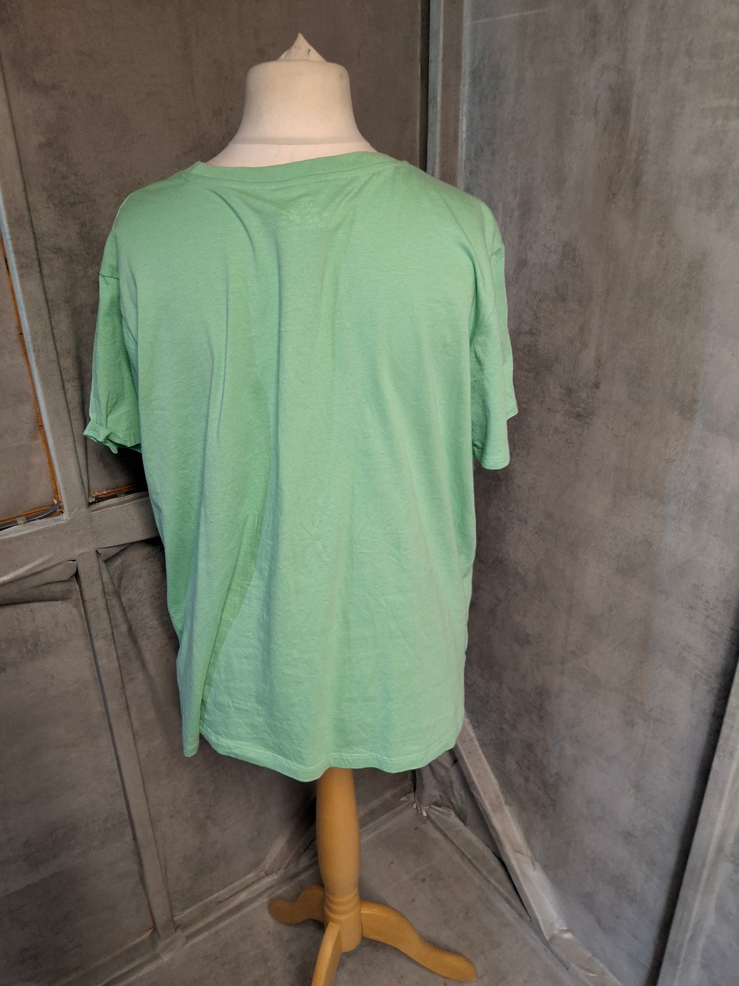 Primark Green Beverly Hills Graphic T-Shirt β Size 22/24 β Relaxed Fit