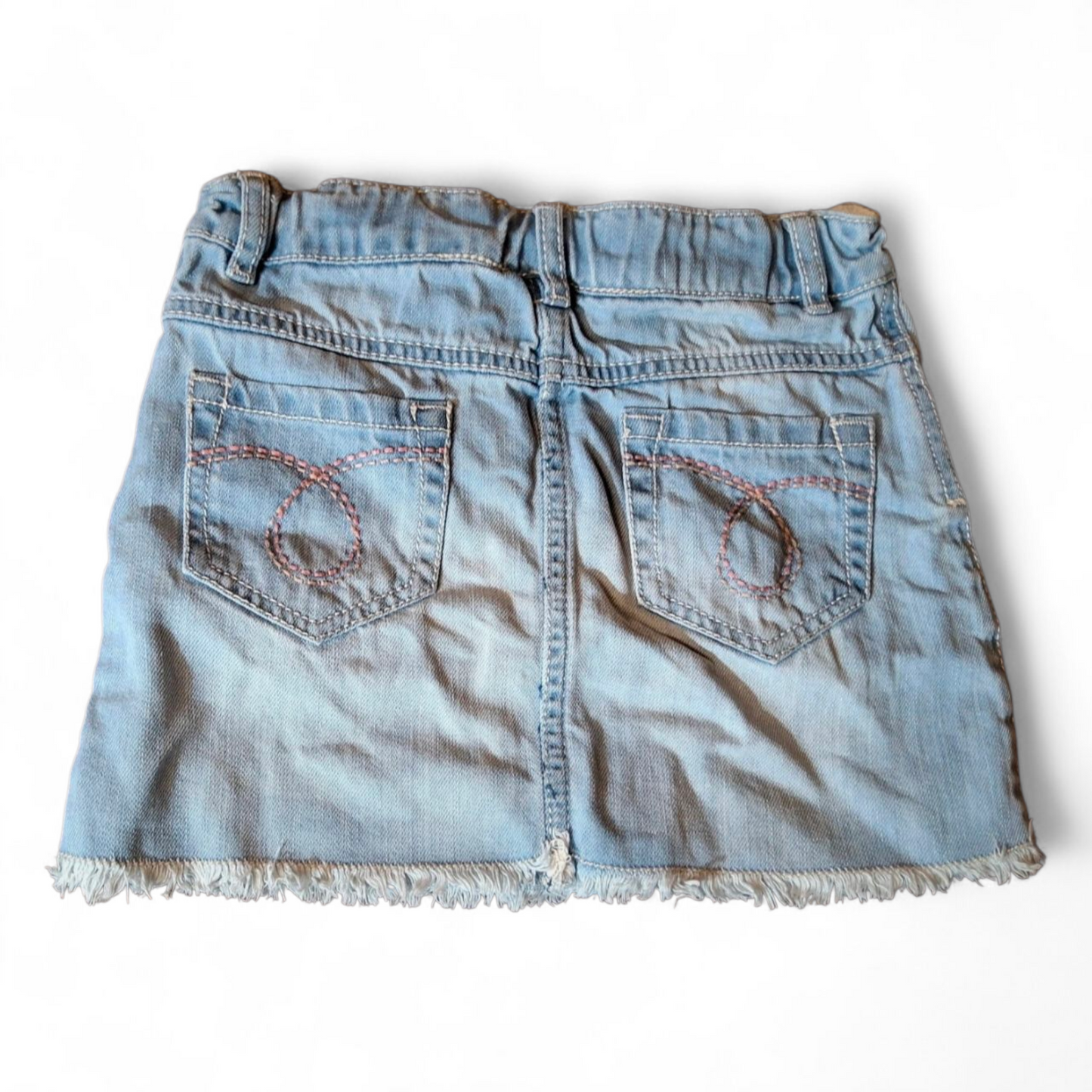 F&F Girls Blue Denim Skirt β Age 3β4 Years β 100% Cotton