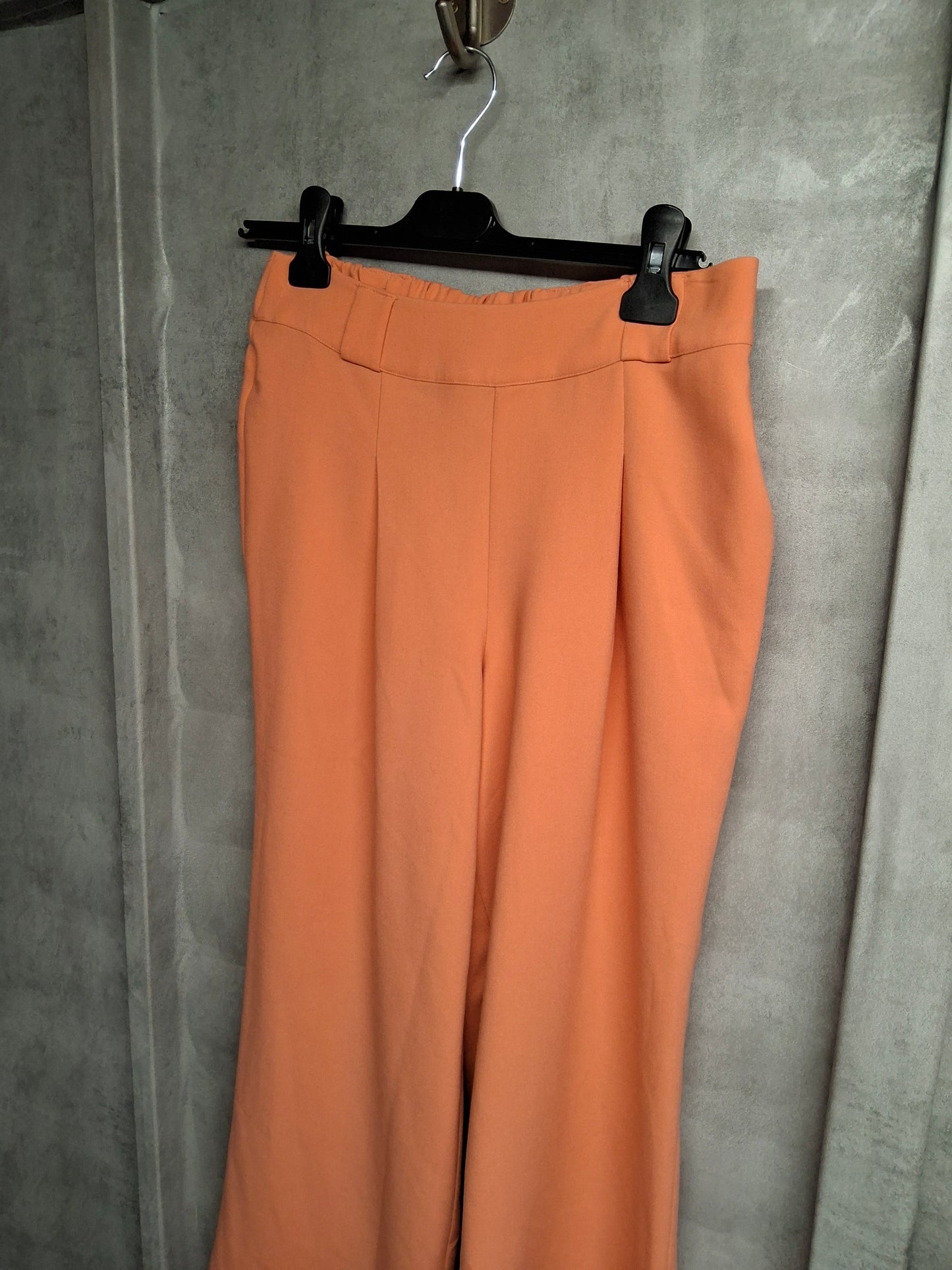 Dannii Minogue Petite Coral Flared Trousers ā Size 8