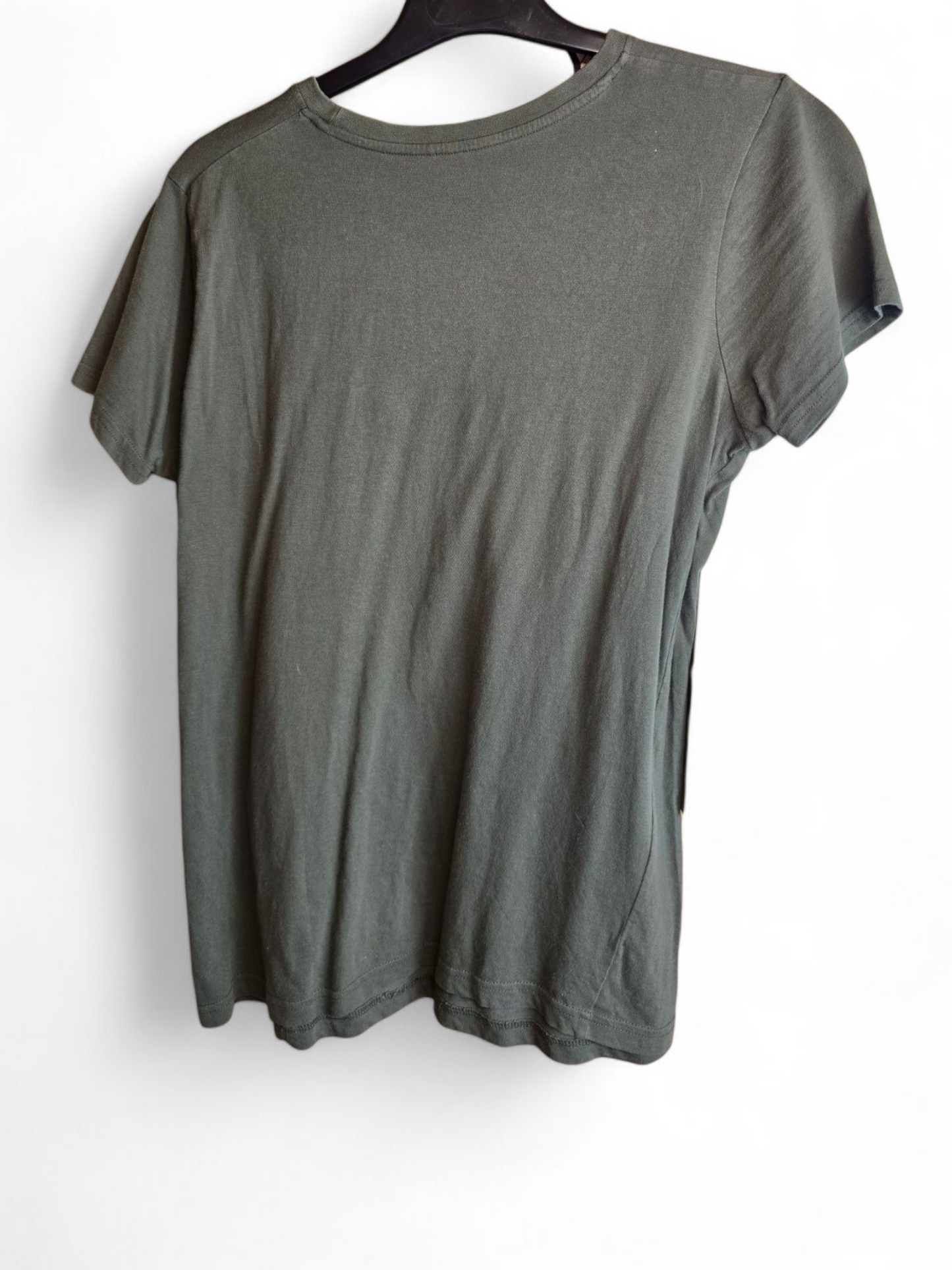 Primark boys khaki green short sleeved t-shirt age 12/13years
