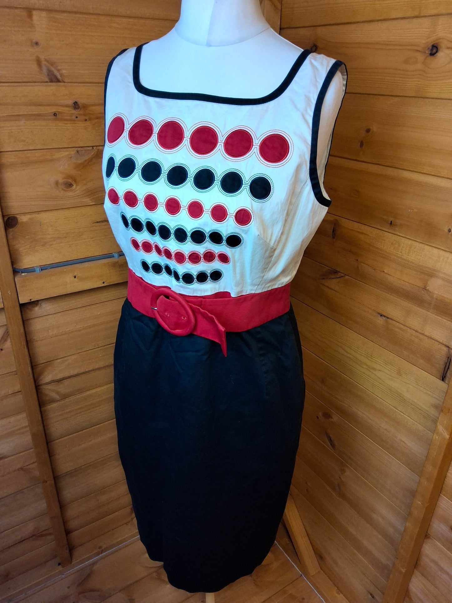 Y2K Marks & Spencer Autograph Colour Pop Midi Dress β Size 14 π