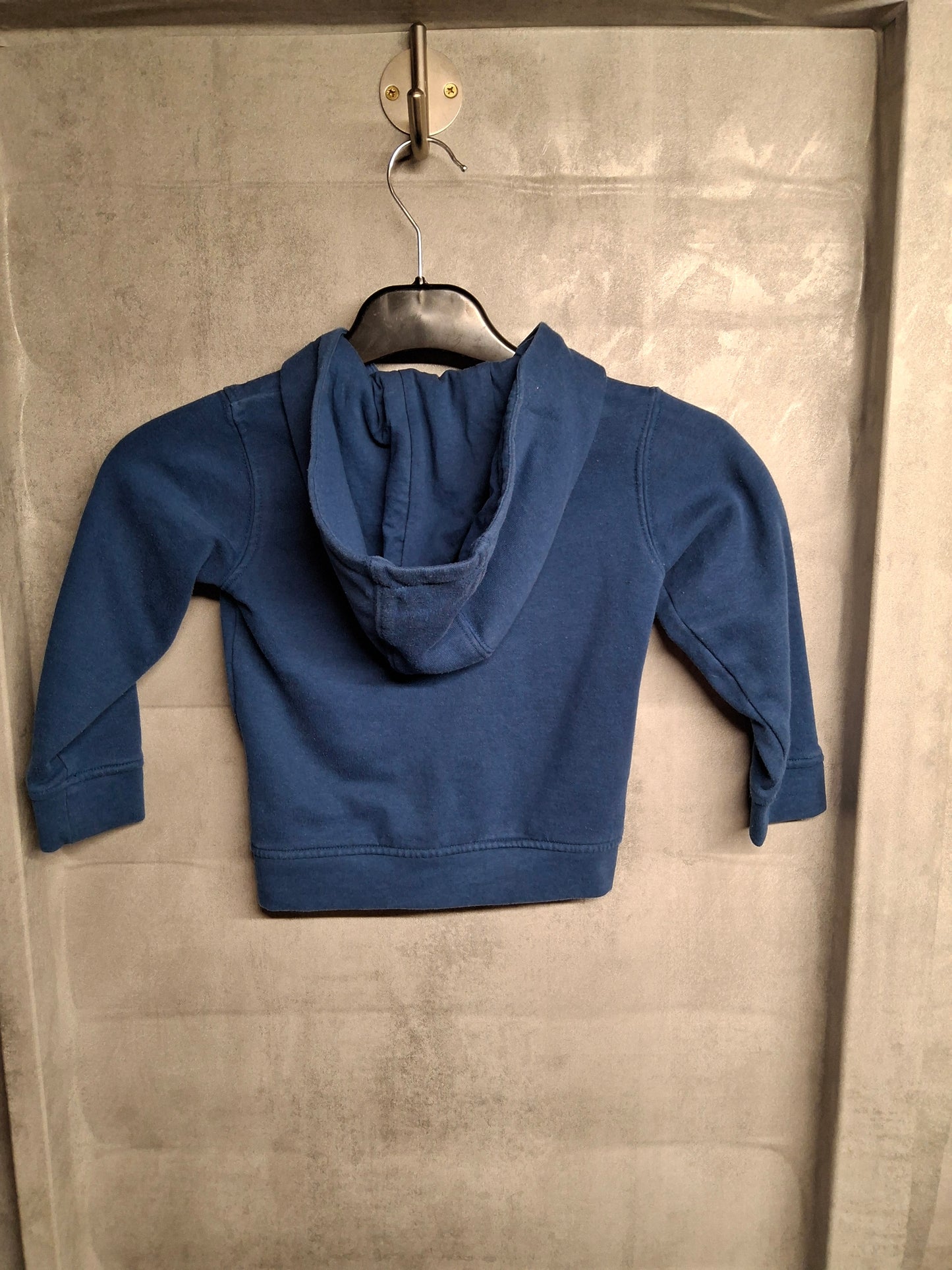 Lyle & Scott boys blue hoodie 24m
