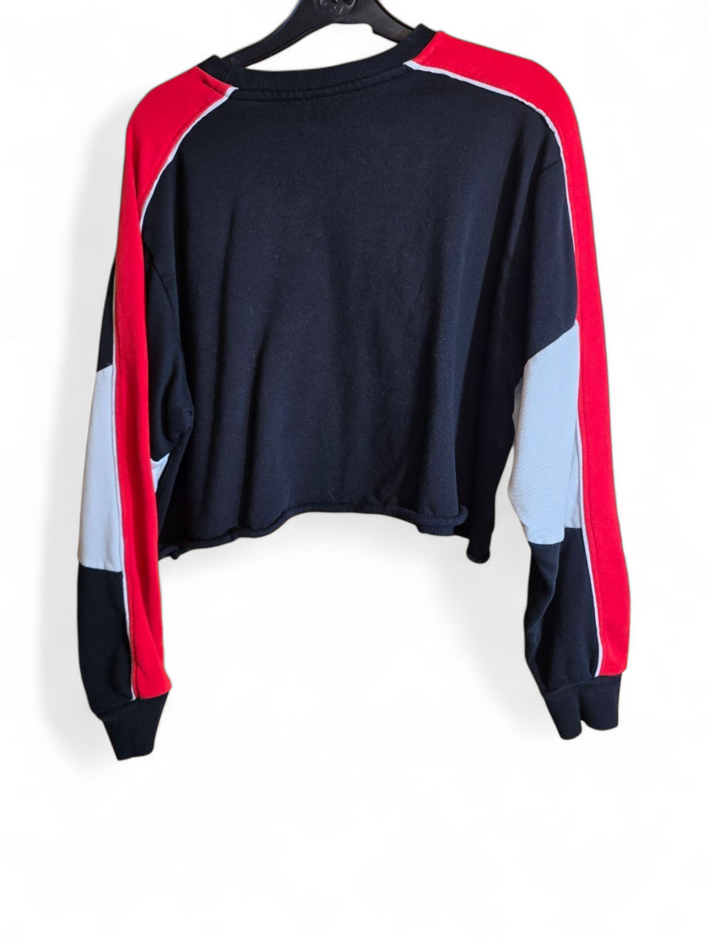 Primark Coke Cola black & red cropped jumper size 10/12