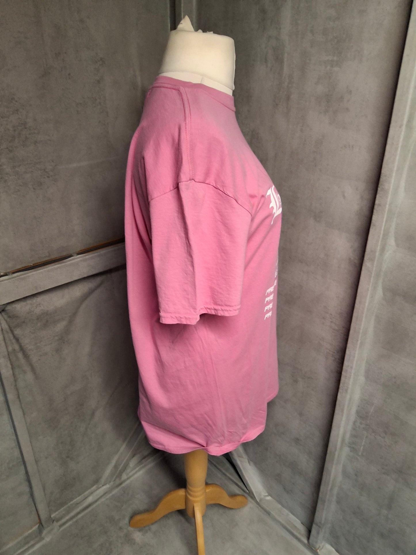 Prettylittlething Oversized “Baby Girl” Tee – Size L (size 14/16)