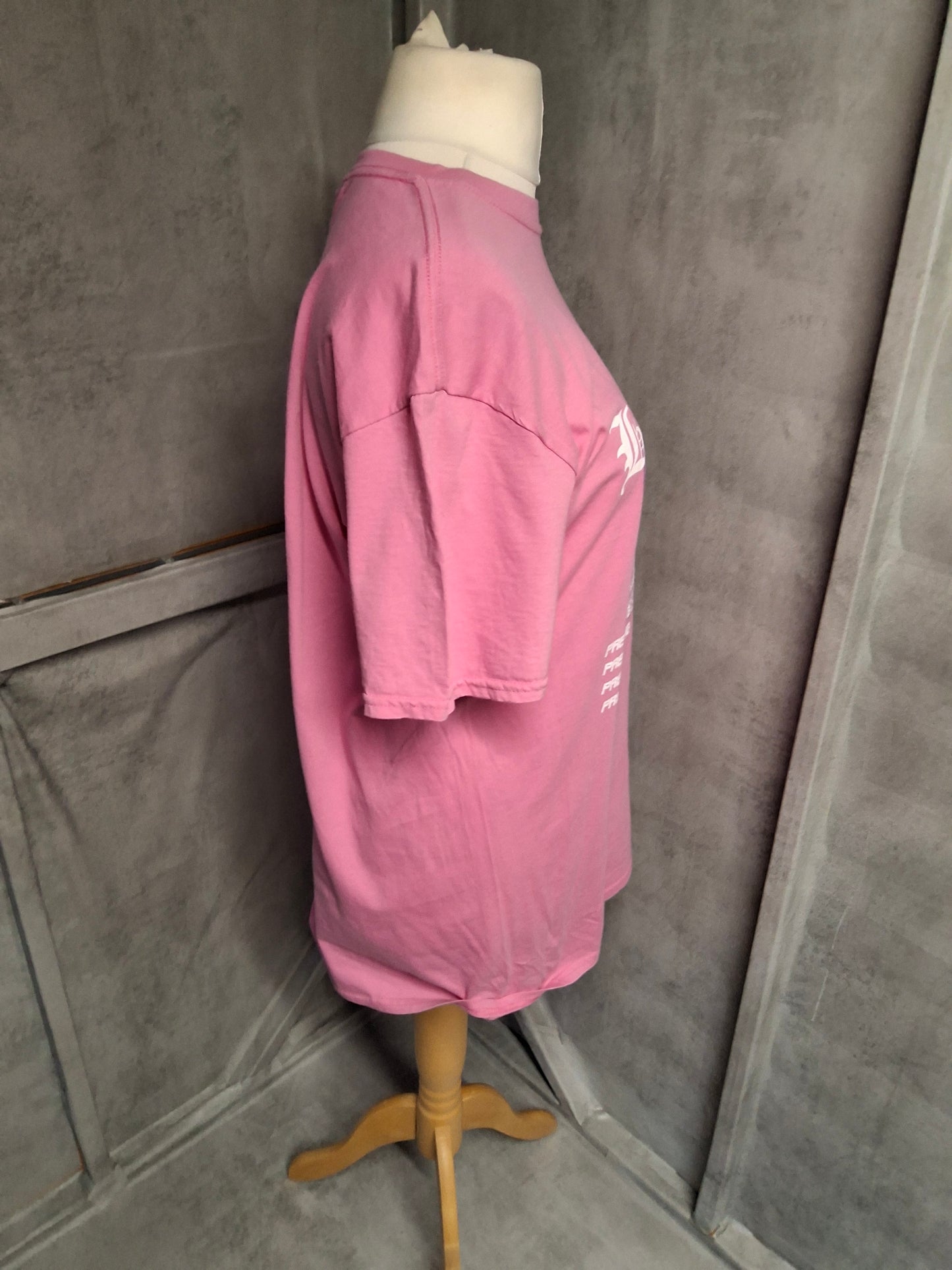 Prettylittlething Oversized “Baby Girl” Tee – Size L (size 14/16)