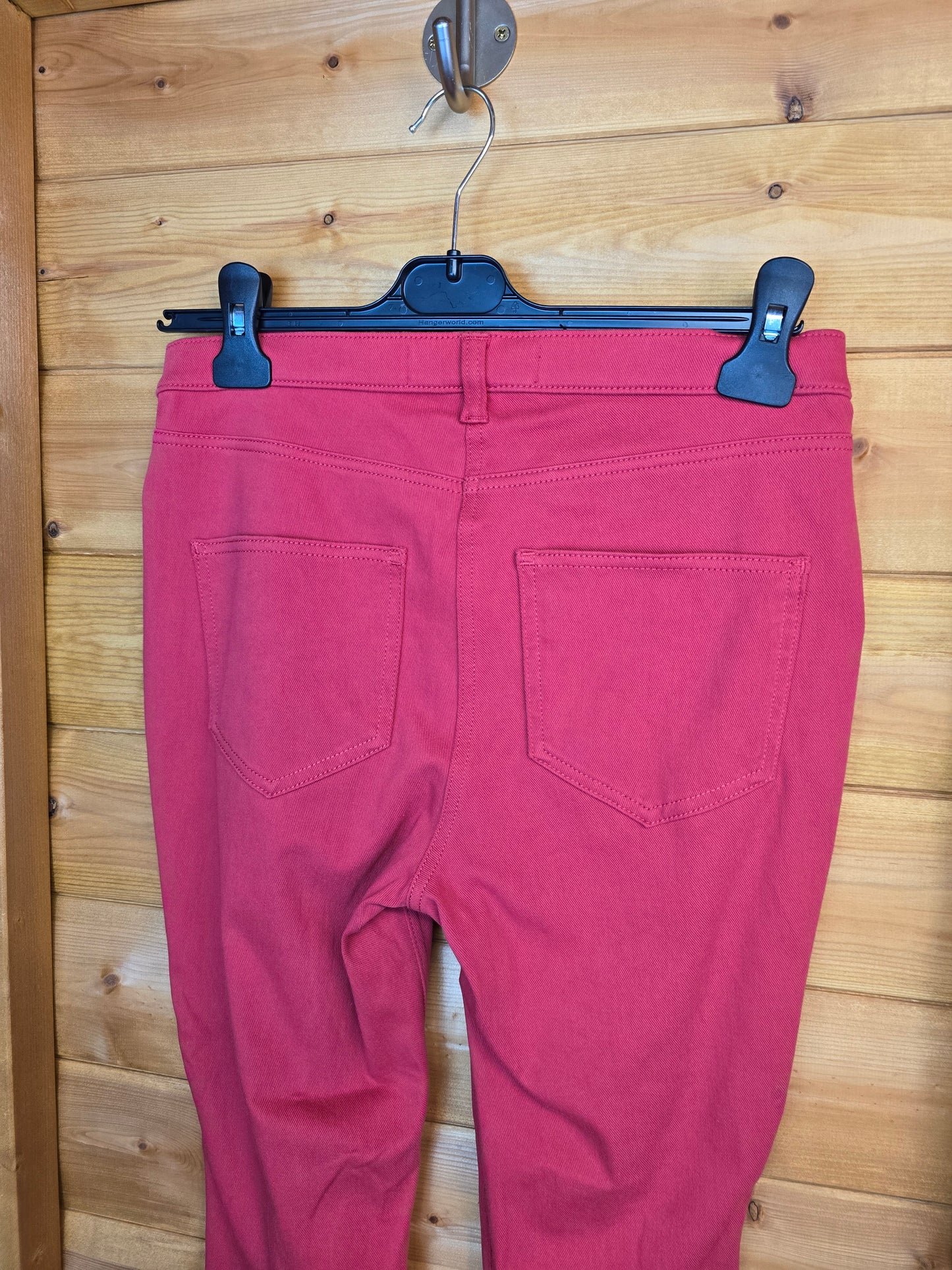 Next Red Cropped Jeggings – Size 10