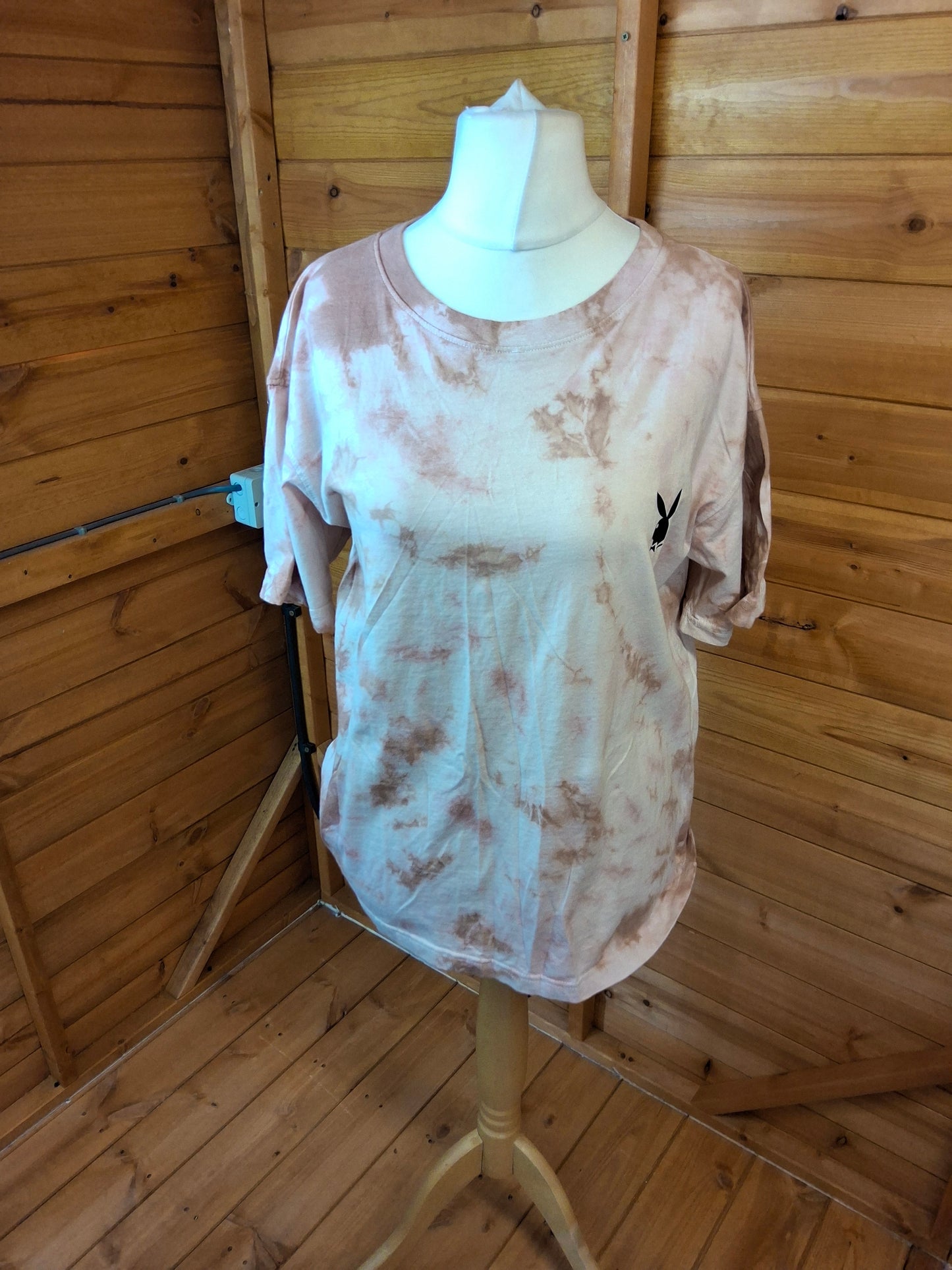 Missguided Playboy Oversized T-Shirt – Size M (Fits 10/12 Oversized) – NWT – 100% Cotton