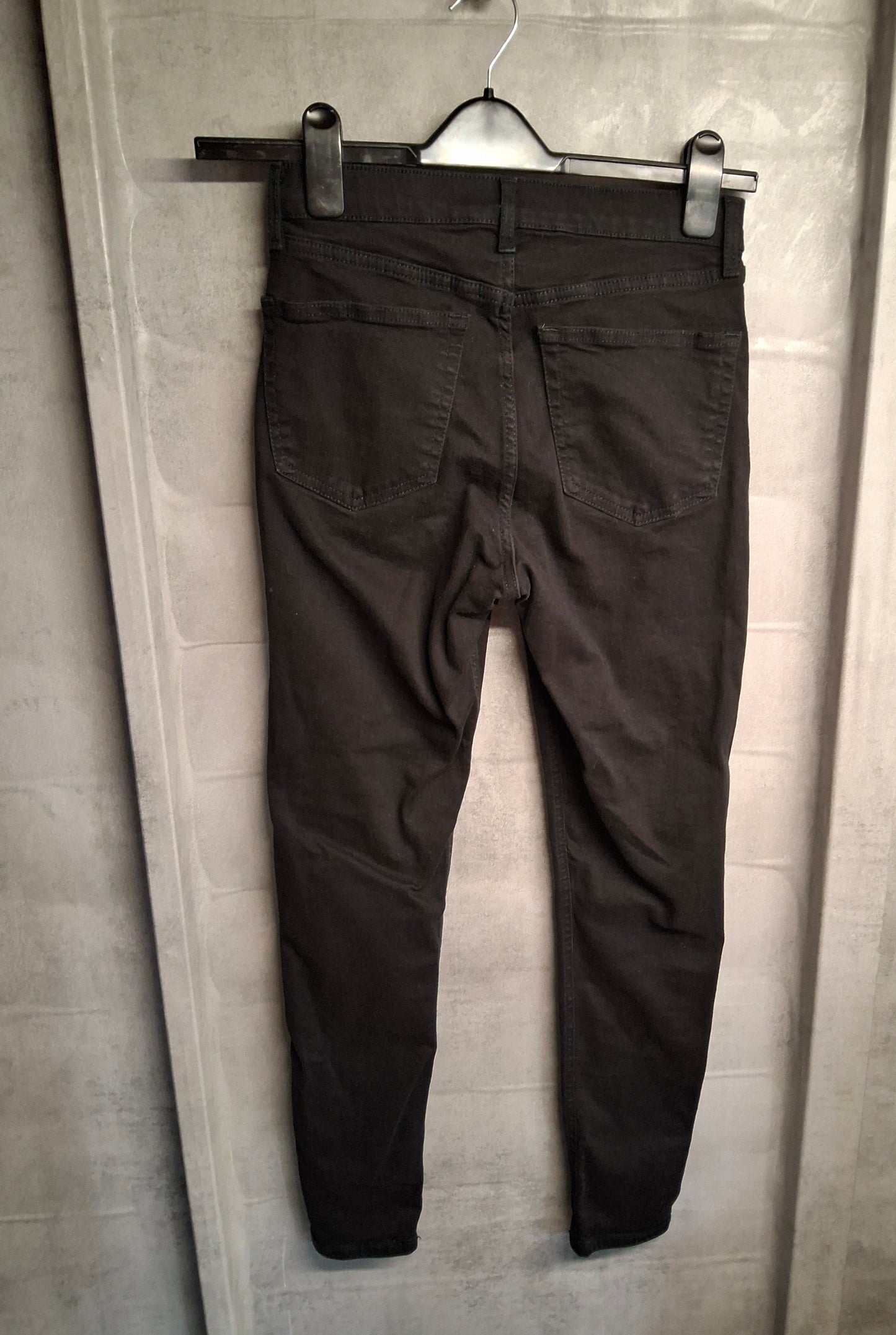 Topshop Jamie Black Skinny Jeans β High Waist β W28 L32 (UK size 10)