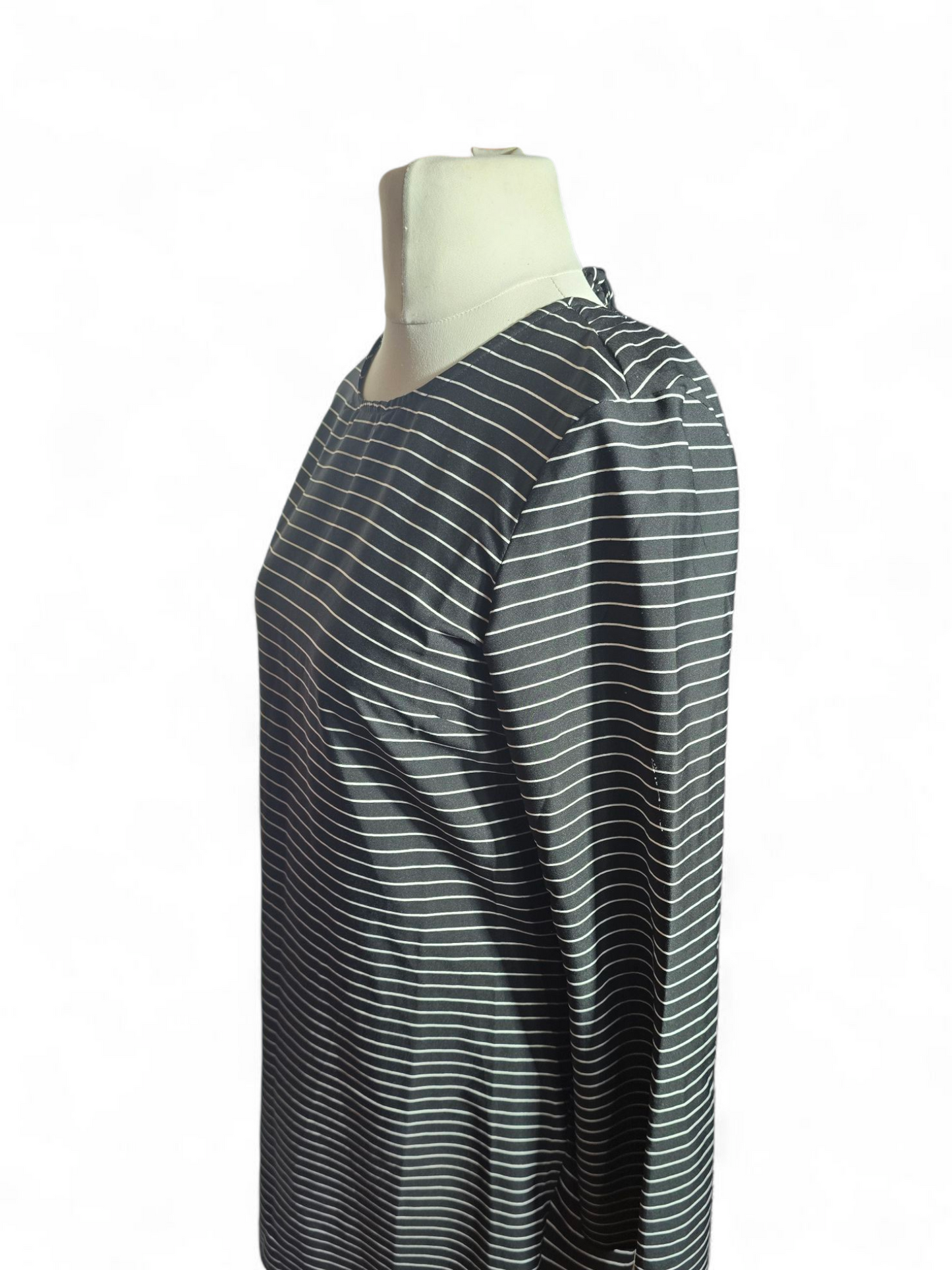 Noisy May Flared Sleeve Tunic Dress | Open Back with Tie | Lightweight | Size 12/14 | Knee Length