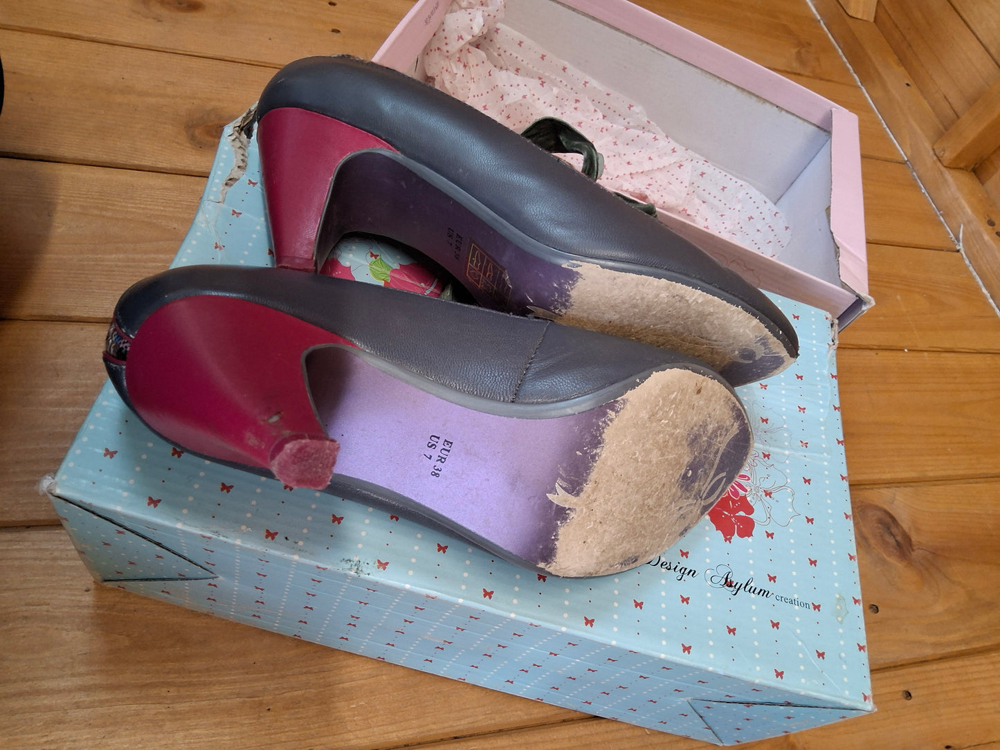 šø Irregular Choice / Poetic Licence Tartan Heels ā UK 5 / EU 38 šø