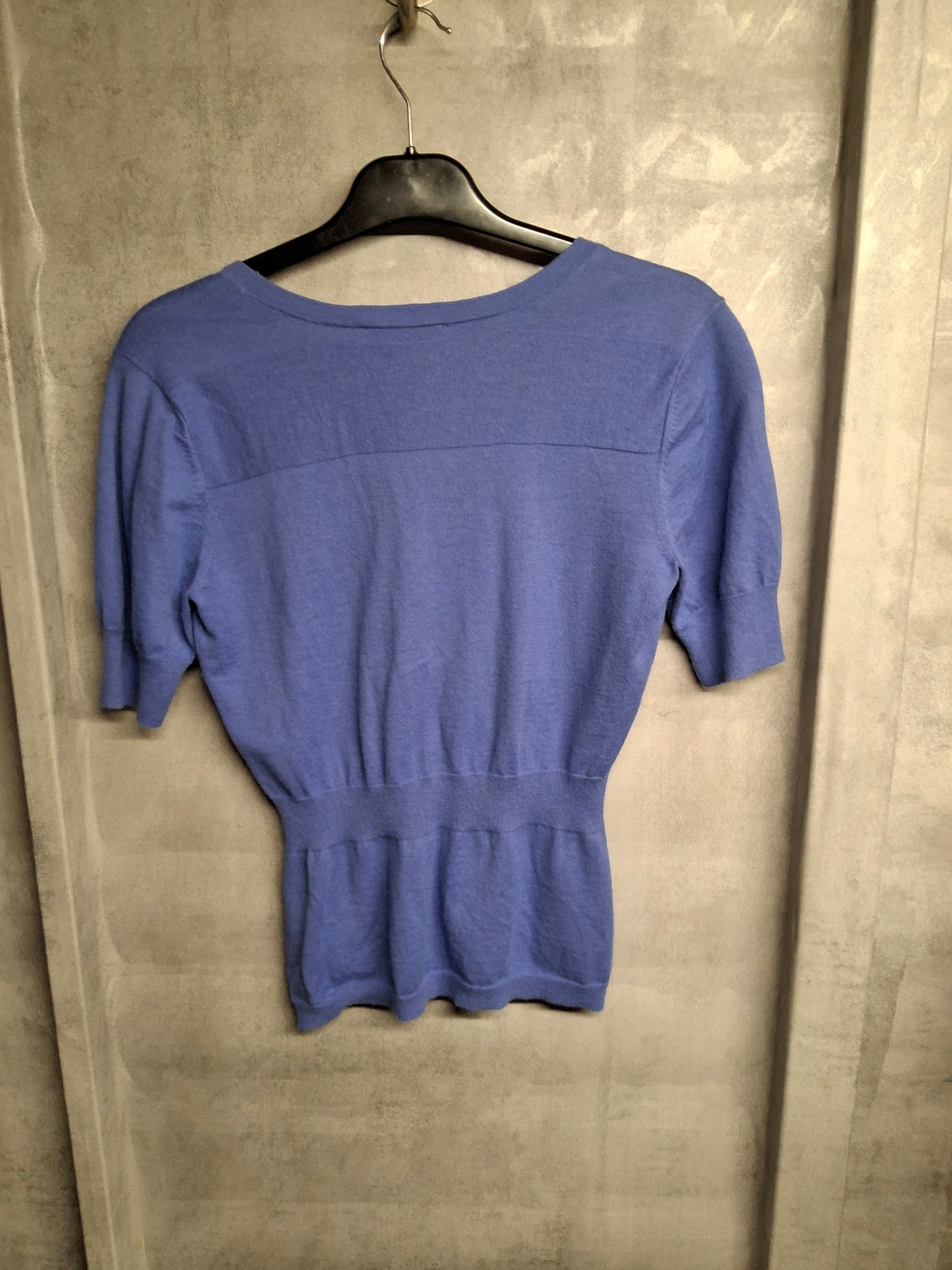 Turnover Purple Fitted Cardigan β Size S (Best fits UK size 8)