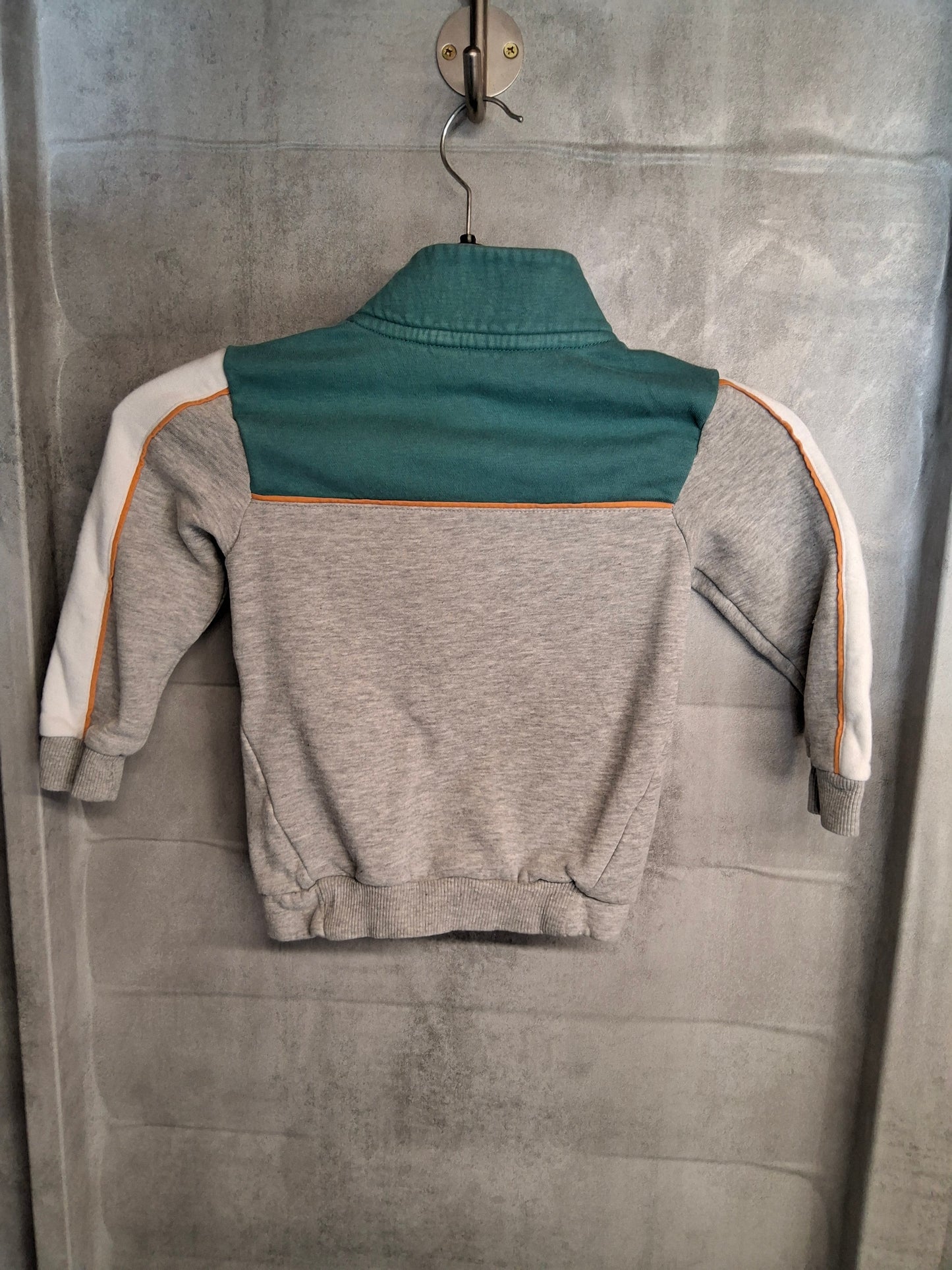 George Grey & Green 1/4 Zip Jumper β Boys β Cotton Blend 4-5years