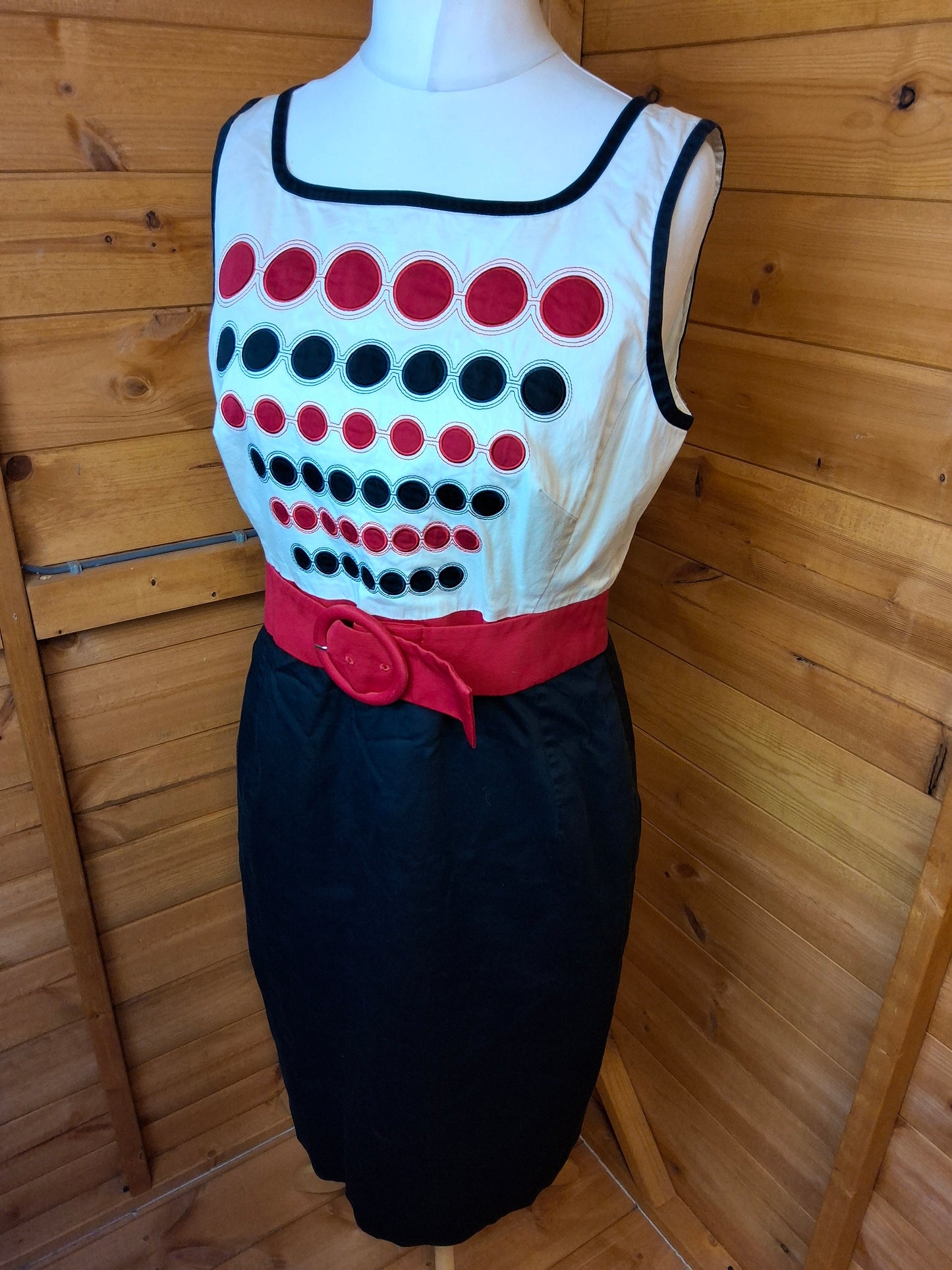 Y2K Marks & Spencer Autograph Colour Pop Midi Dress β Size 14 π
