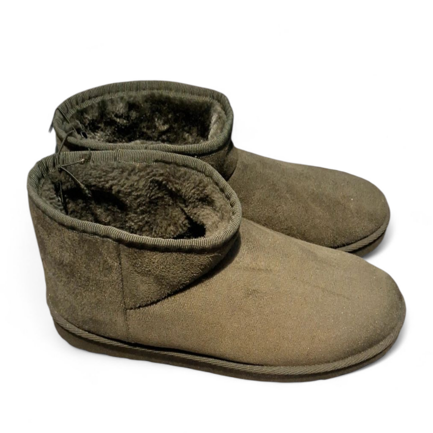 Primark Khaki Green Suede Ankle Boots β Size 6 β NWT