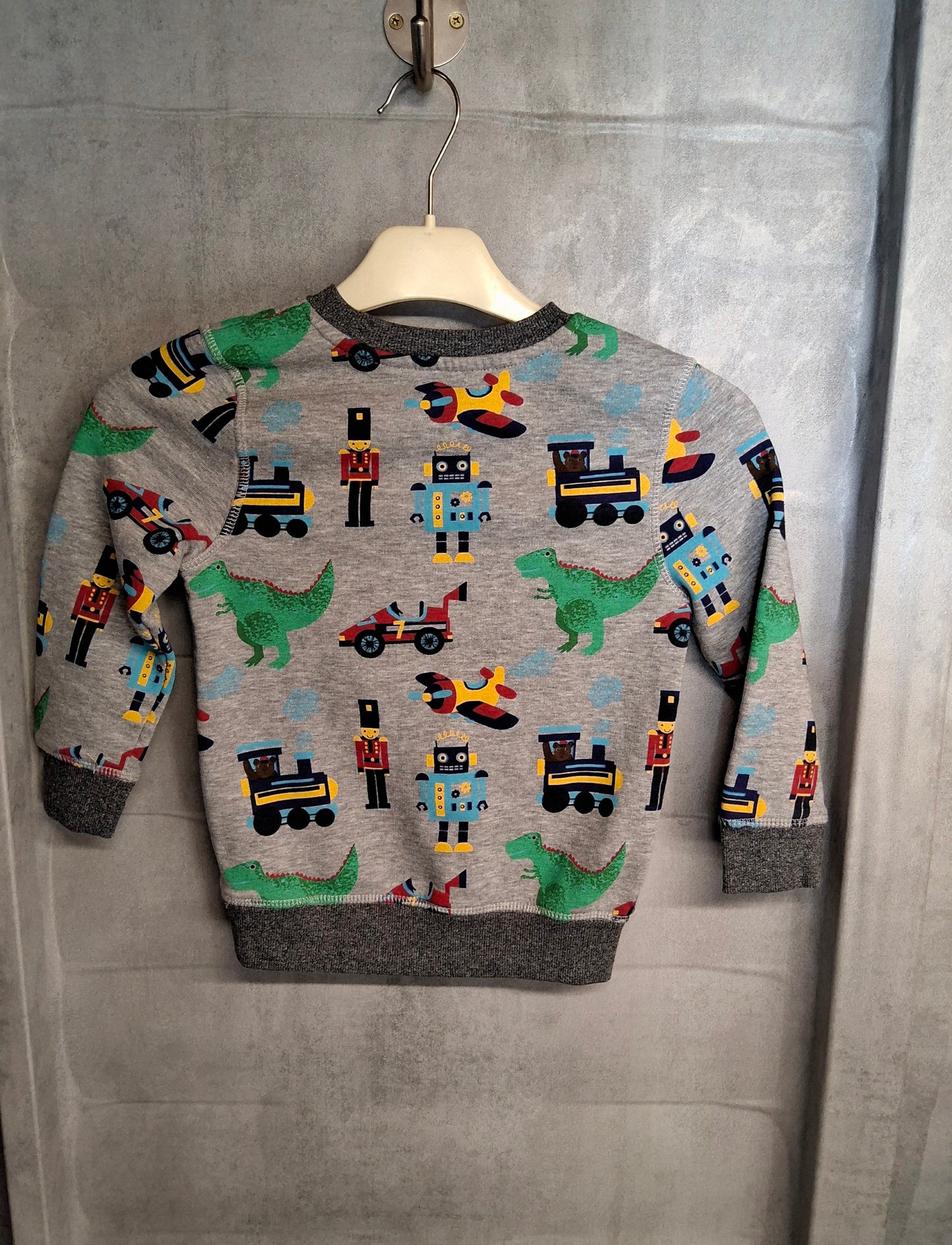 George Boys Grey Jumper β Age 3-4 Years β Cotton/Polyester/Viscose