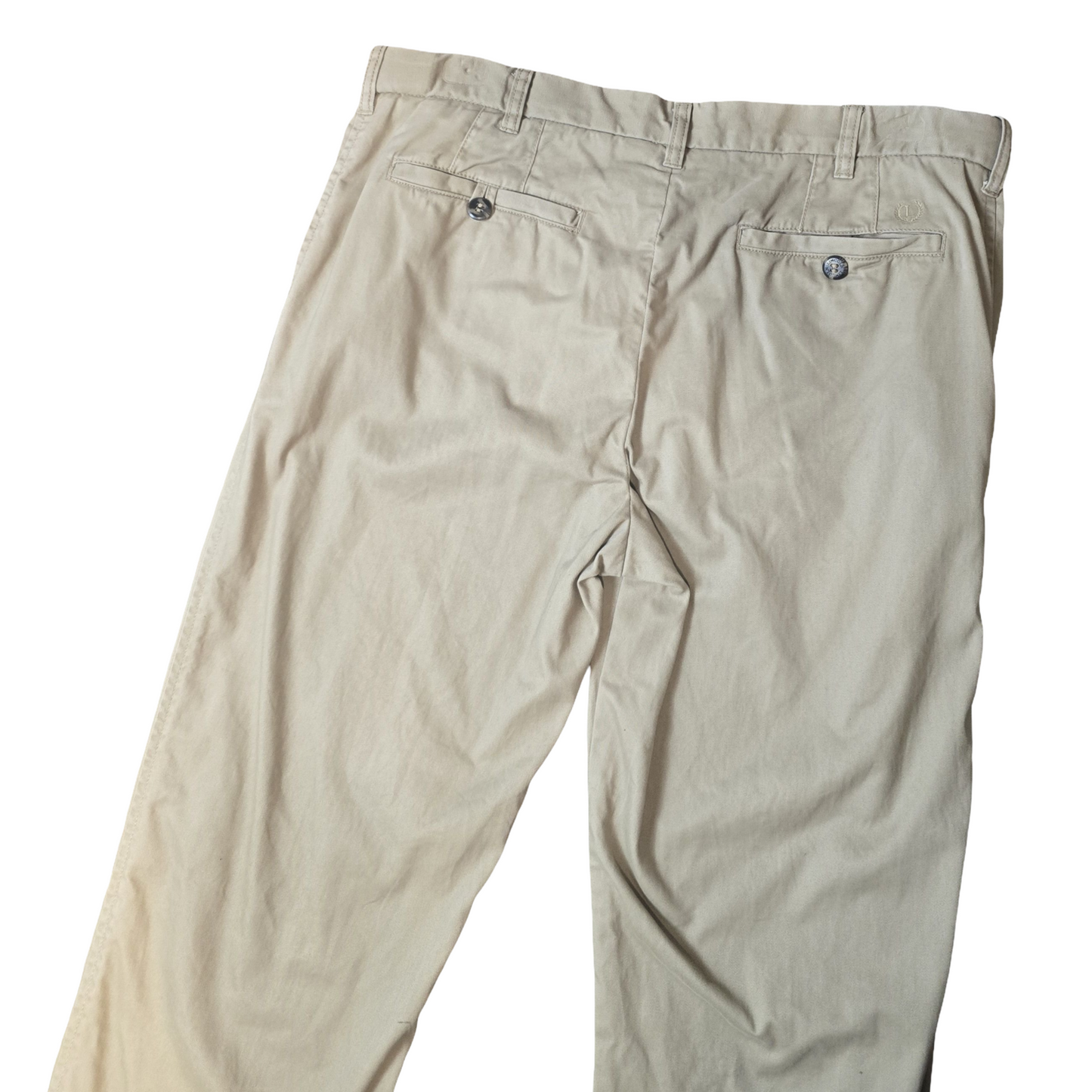 Matalan Lincoln Men’s Beige Chino Trousers – W36 L29