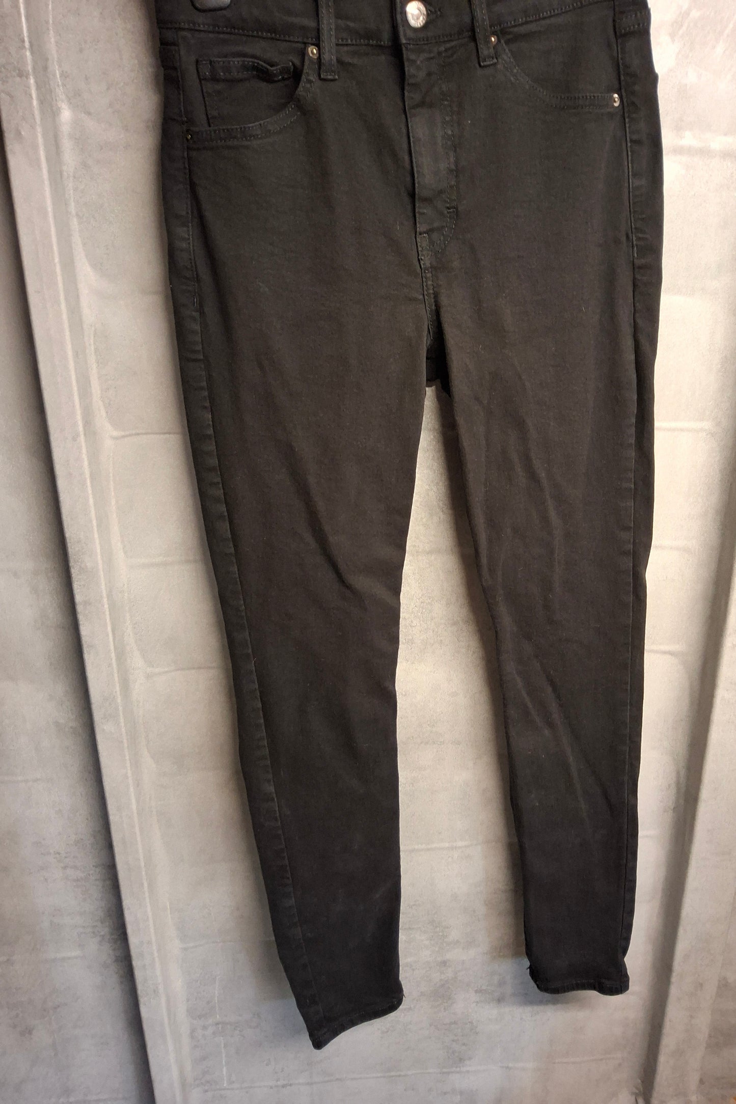Topshop Jamie Black Skinny Jeans β High Waist β W28 L32 (UK size 10)