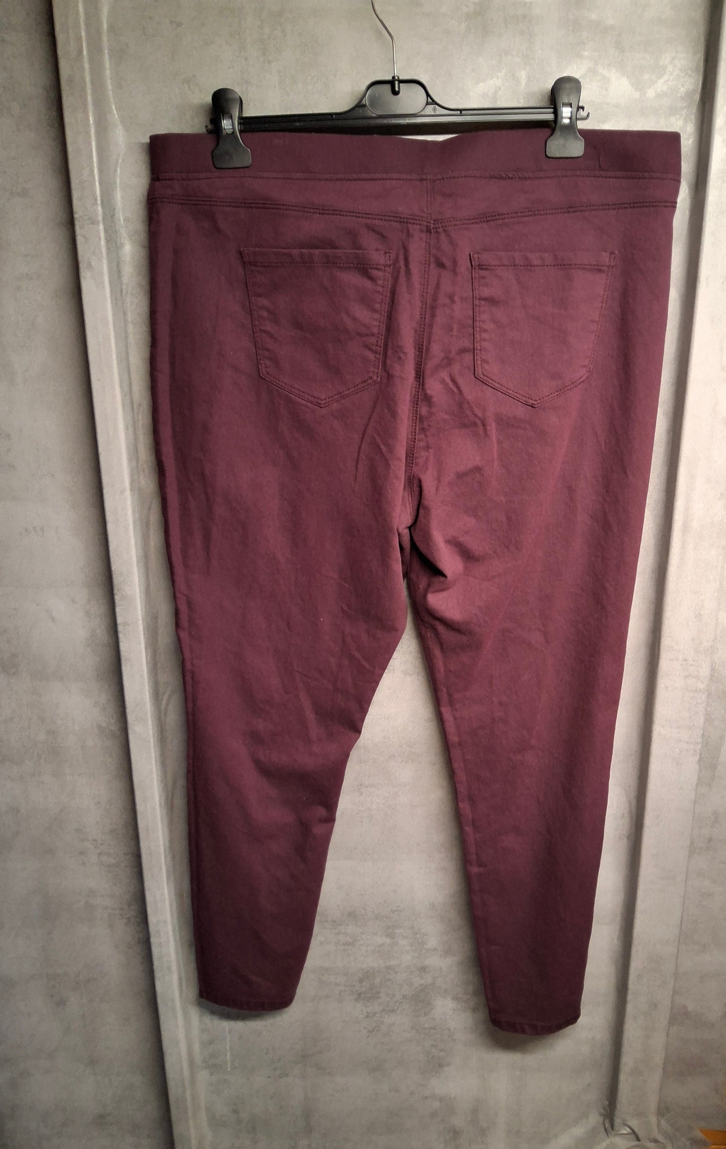Pep & Co Purple Jeggings – Size 18 – Comfy Enough for Couch Days, Cute Enough for Outside